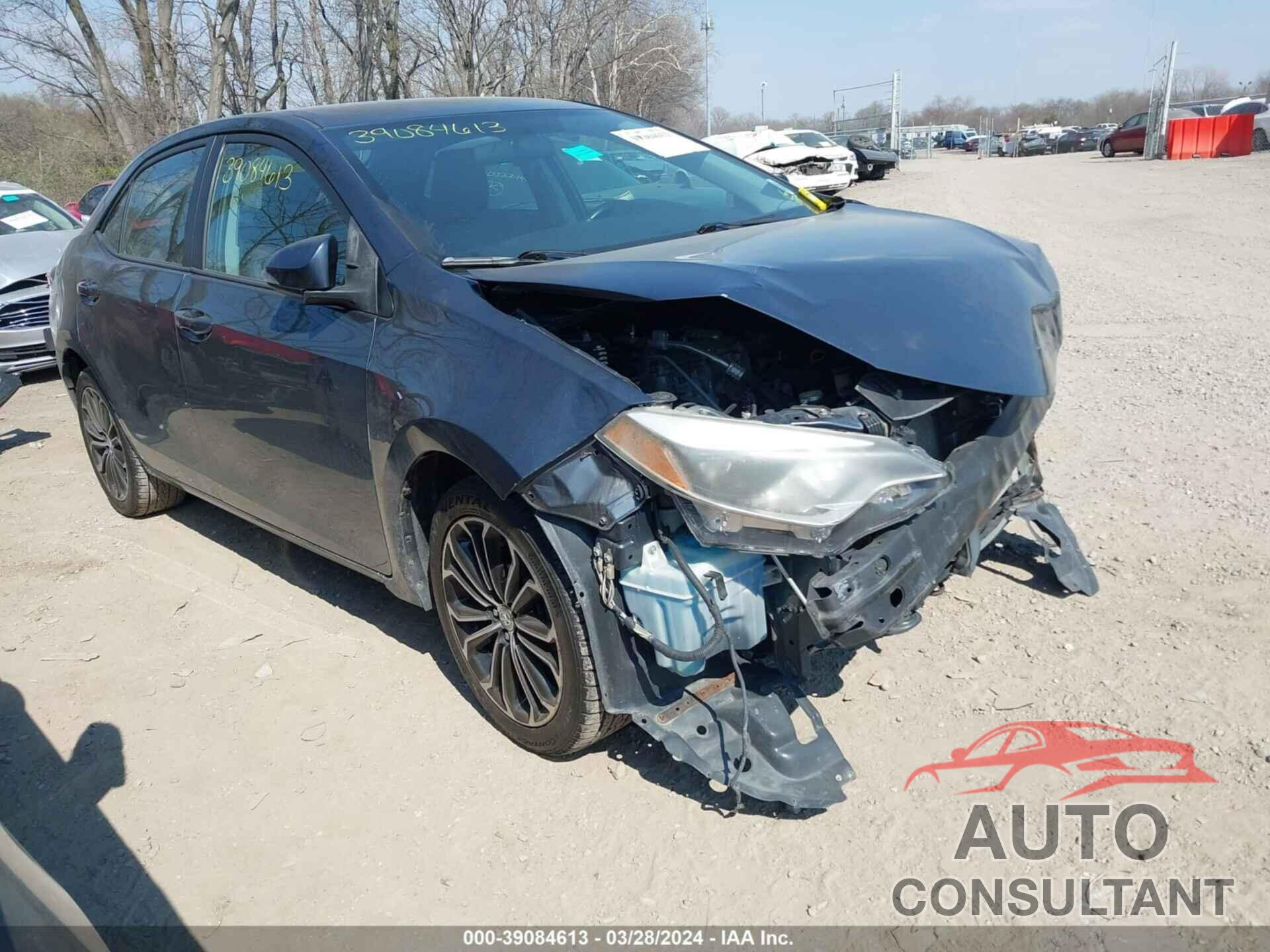 TOYOTA COROLLA 2016 - 2T1BURHE6GC641509