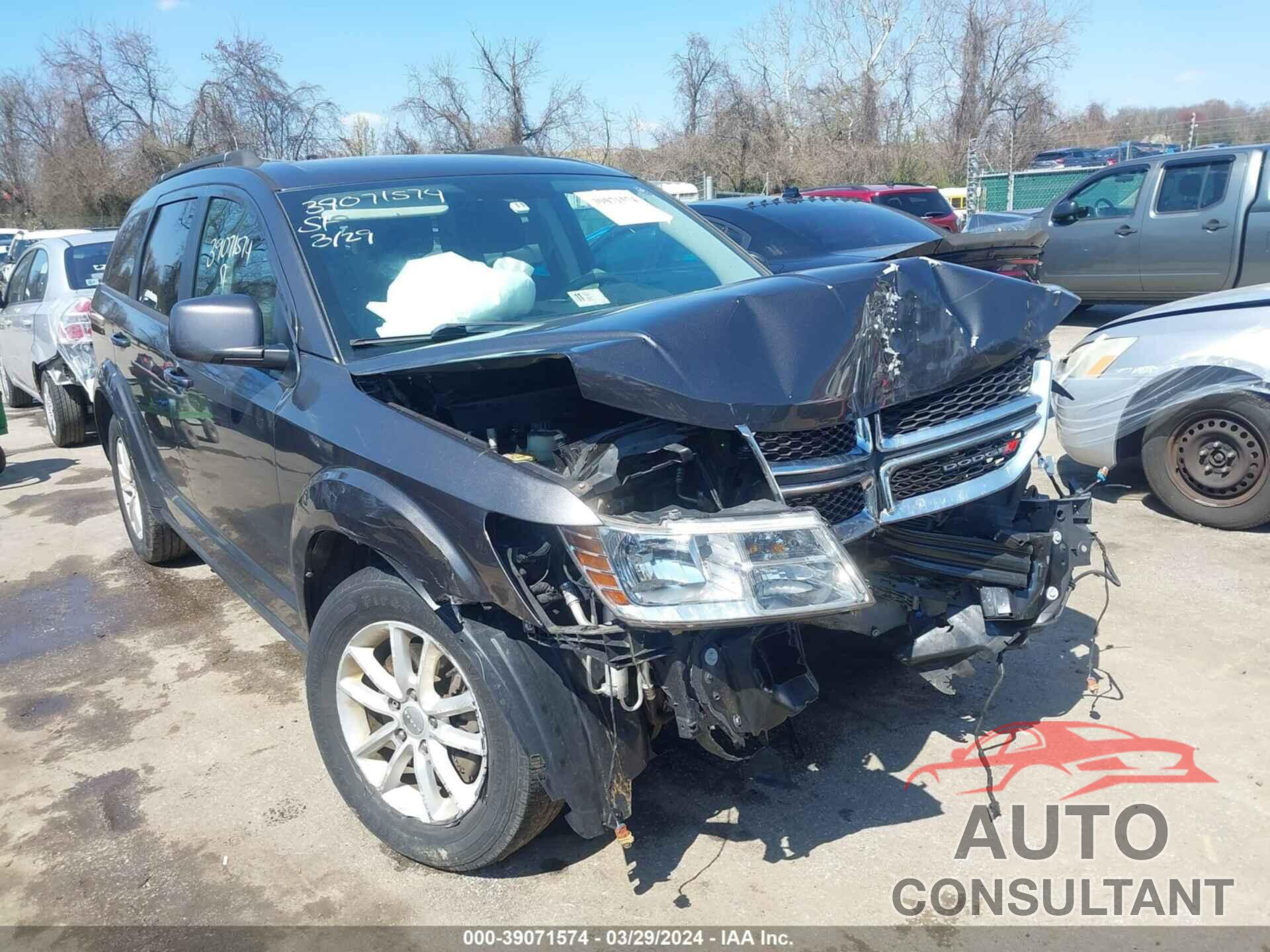DODGE JOURNEY 2016 - 3C4PDCBBXGT198540