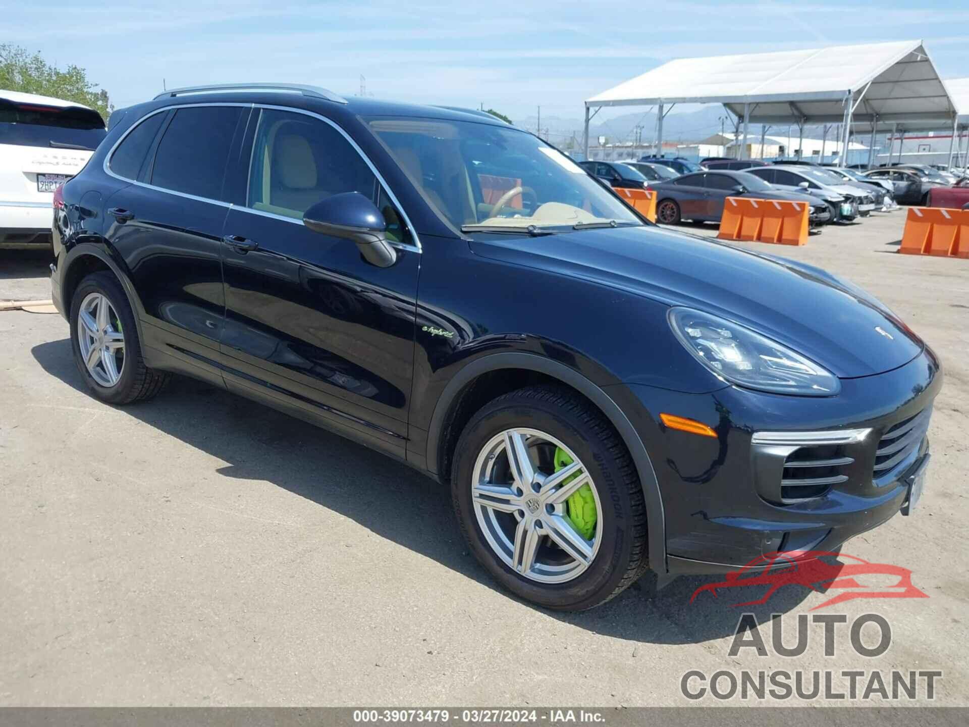 PORSCHE CAYENNE E-HYBRID 2016 - WP1AE2A23GLA63506