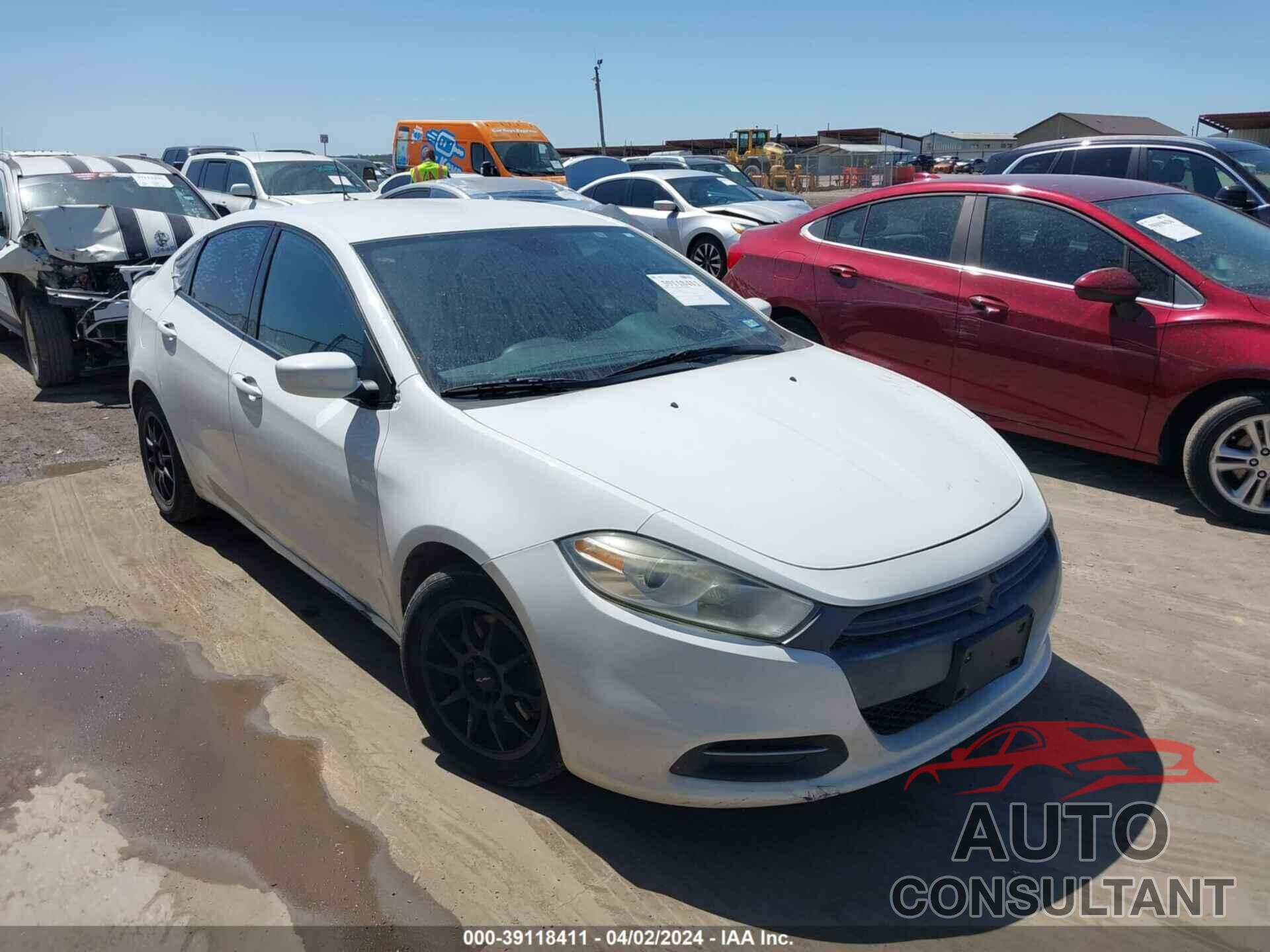 DODGE DART 2016 - 1C3CDFAA8GD505478