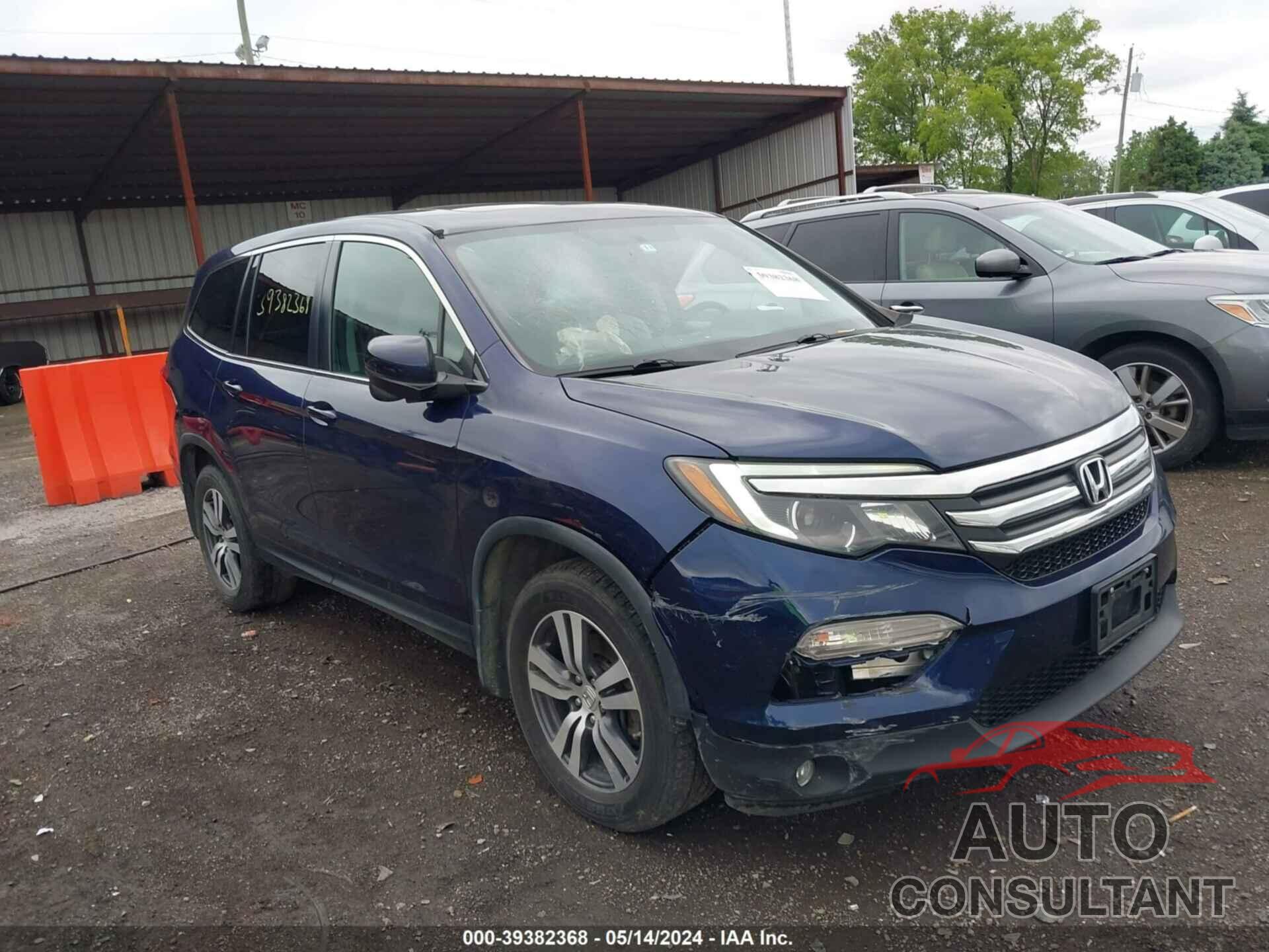 HONDA PILOT 2016 - 5FNYF6H51GB096088