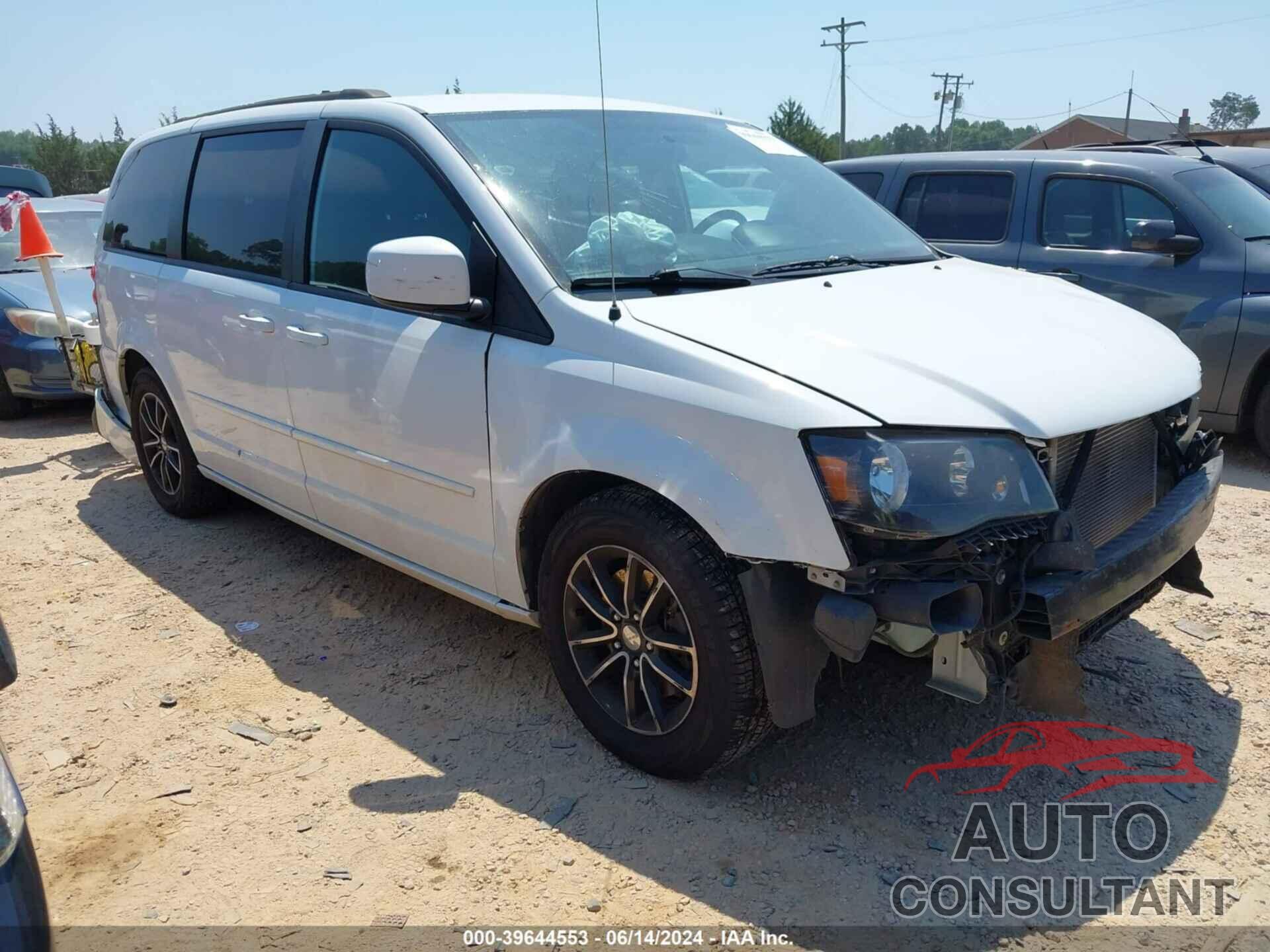 DODGE GRAND CARAVAN 2016 - 2C4RDGEG4GR371219