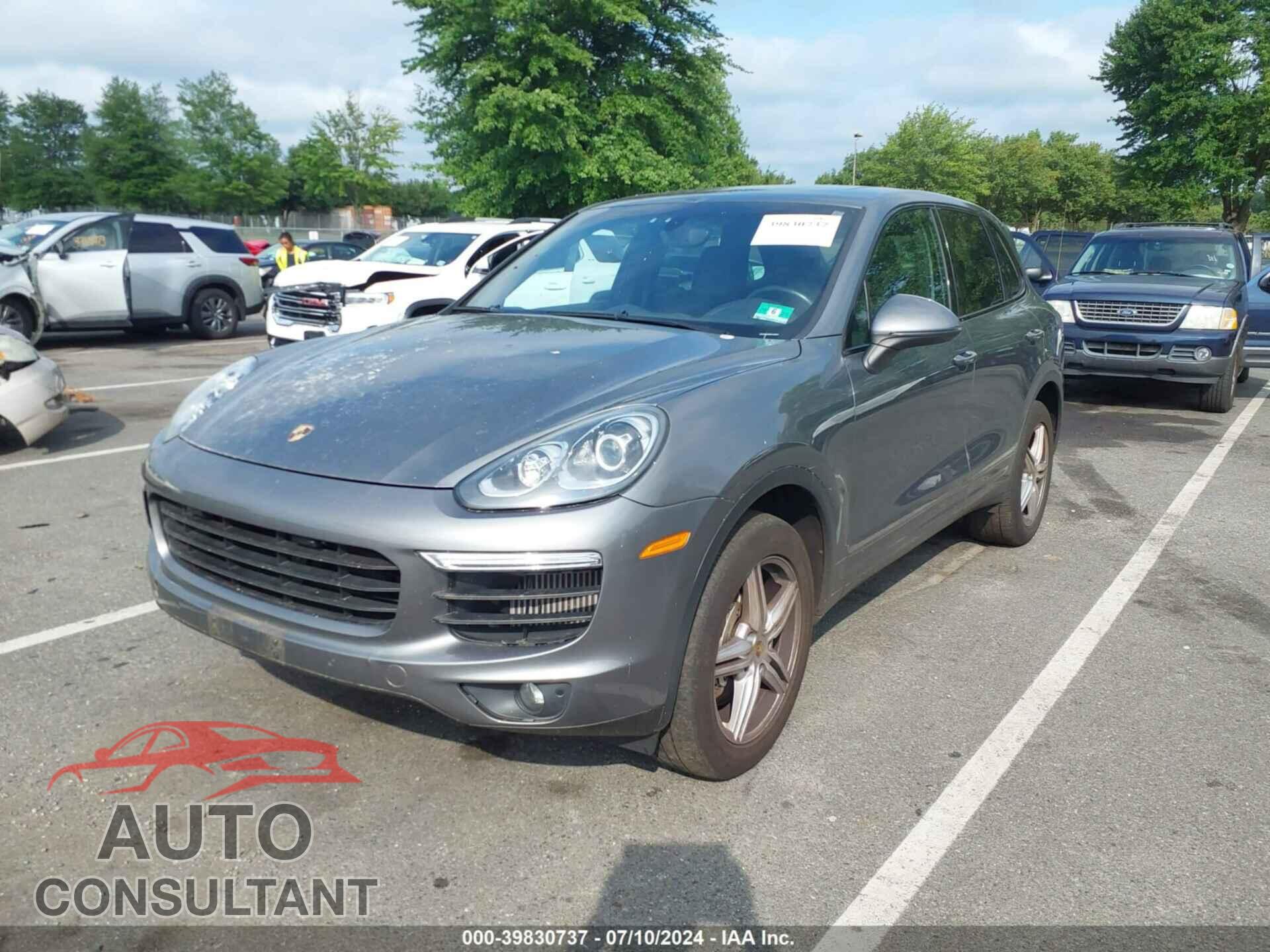PORSCHE CAYENNE 2016 - WP1AB2A23GLA92657