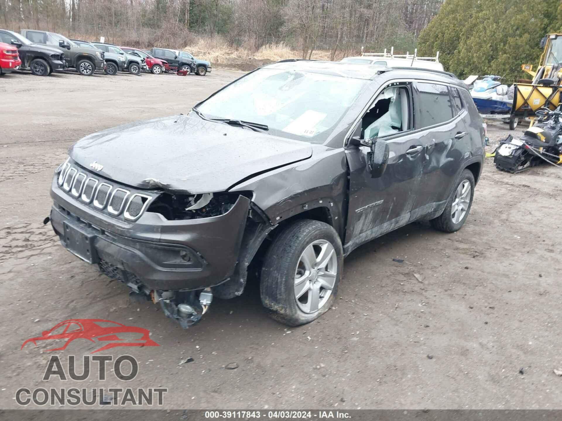 JEEP COMPASS 2022 - 3C4NJDBB9NT200037
