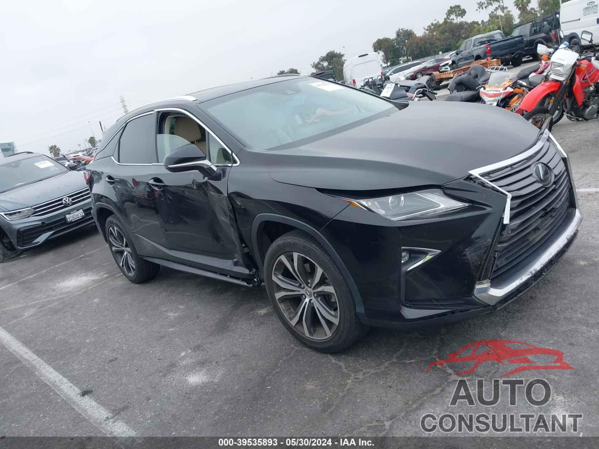 LEXUS RX 350 2017 - 2T2ZZMCA1HC043803