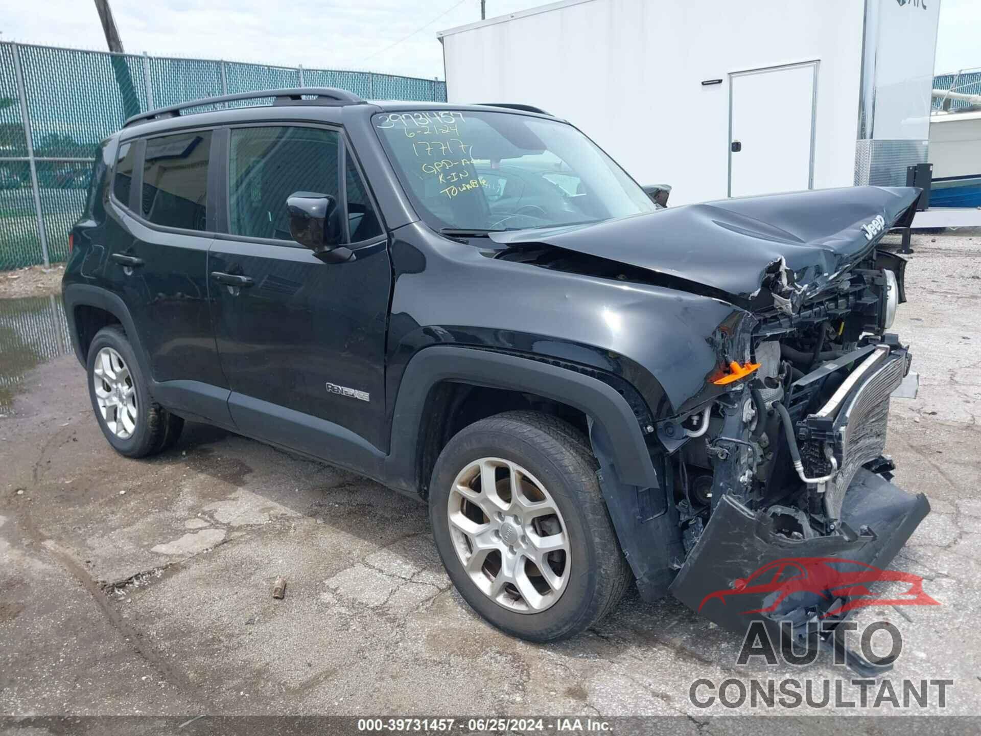 JEEP RENEGADE 2017 - ZACCJBBB8HPG62130