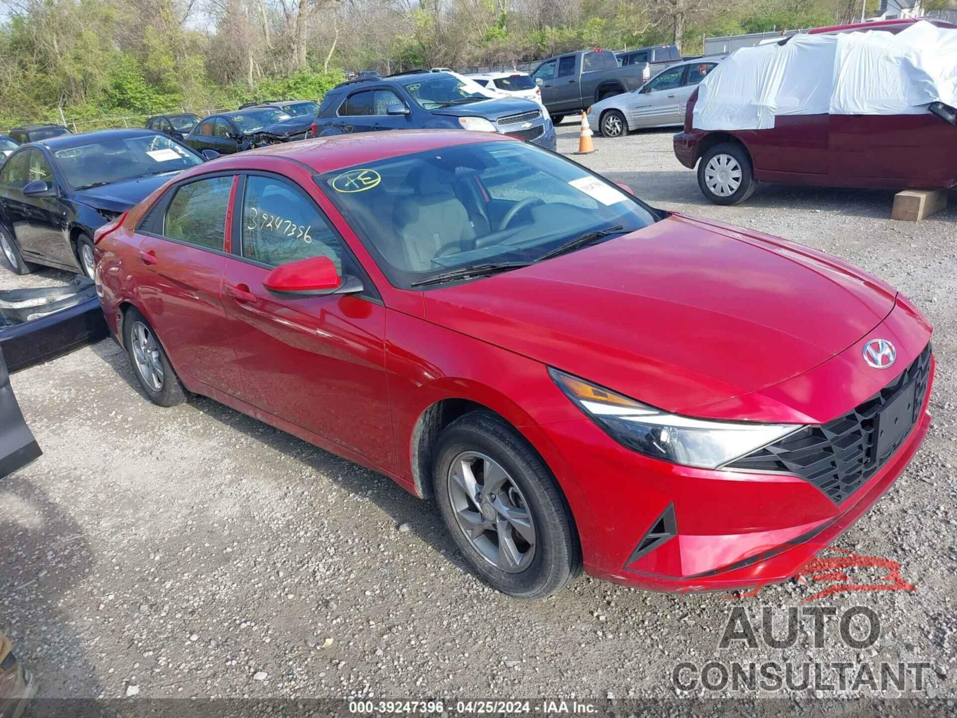 HYUNDAI ELANTRA 2021 - 5NPLL4AG1MH041141