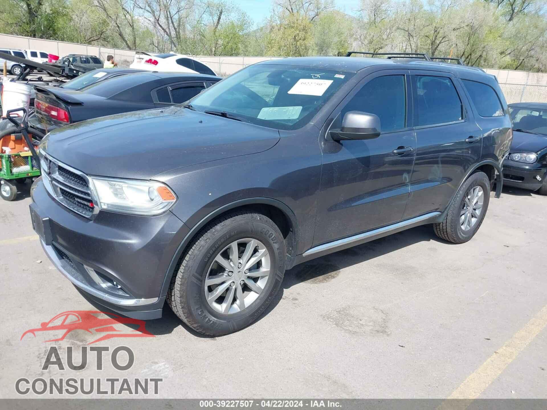 DODGE DURANGO 2017 - 1C4RDJAG7HC771515