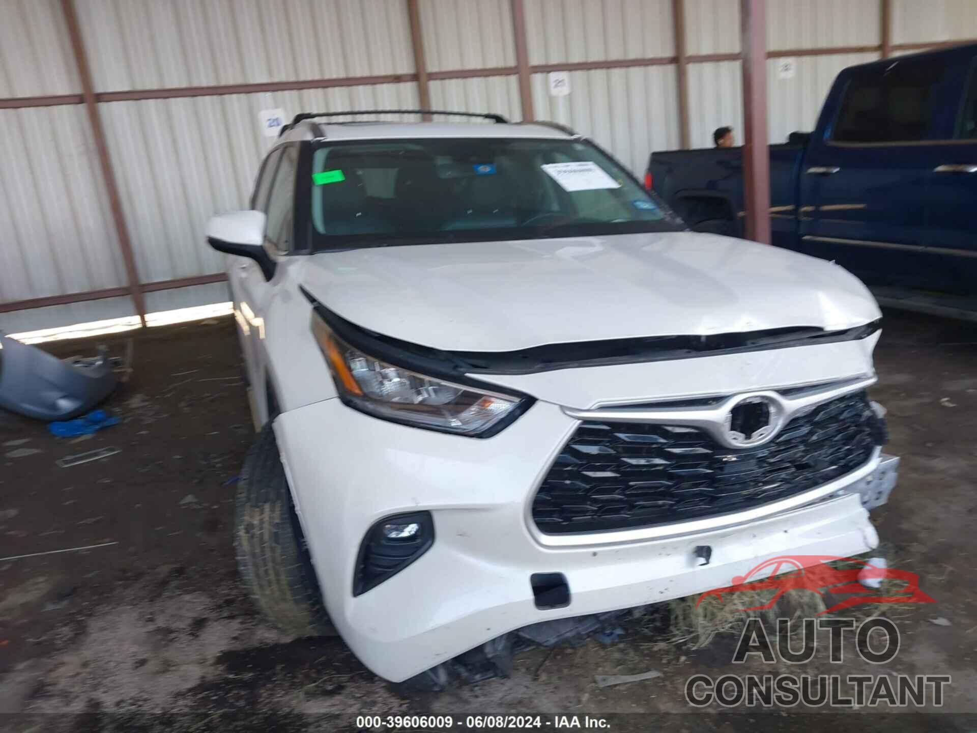 TOYOTA HIGHLANDER 2020 - 5TDGZRAH4LS512763