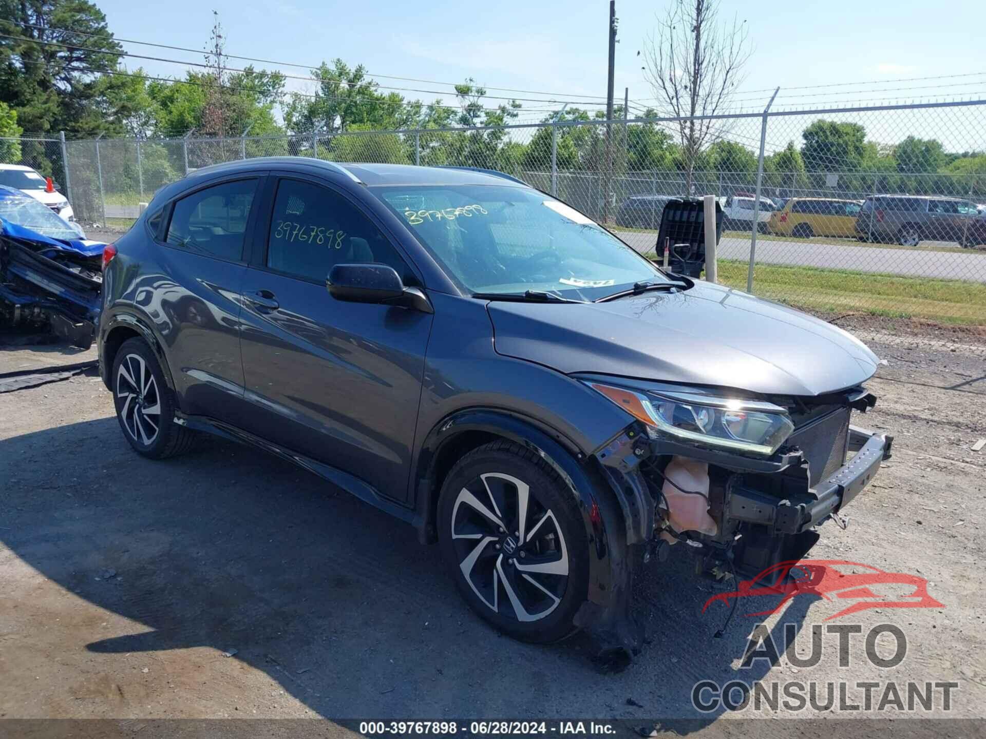 HONDA HR-V 2019 - 3CZRU5H18KG705322