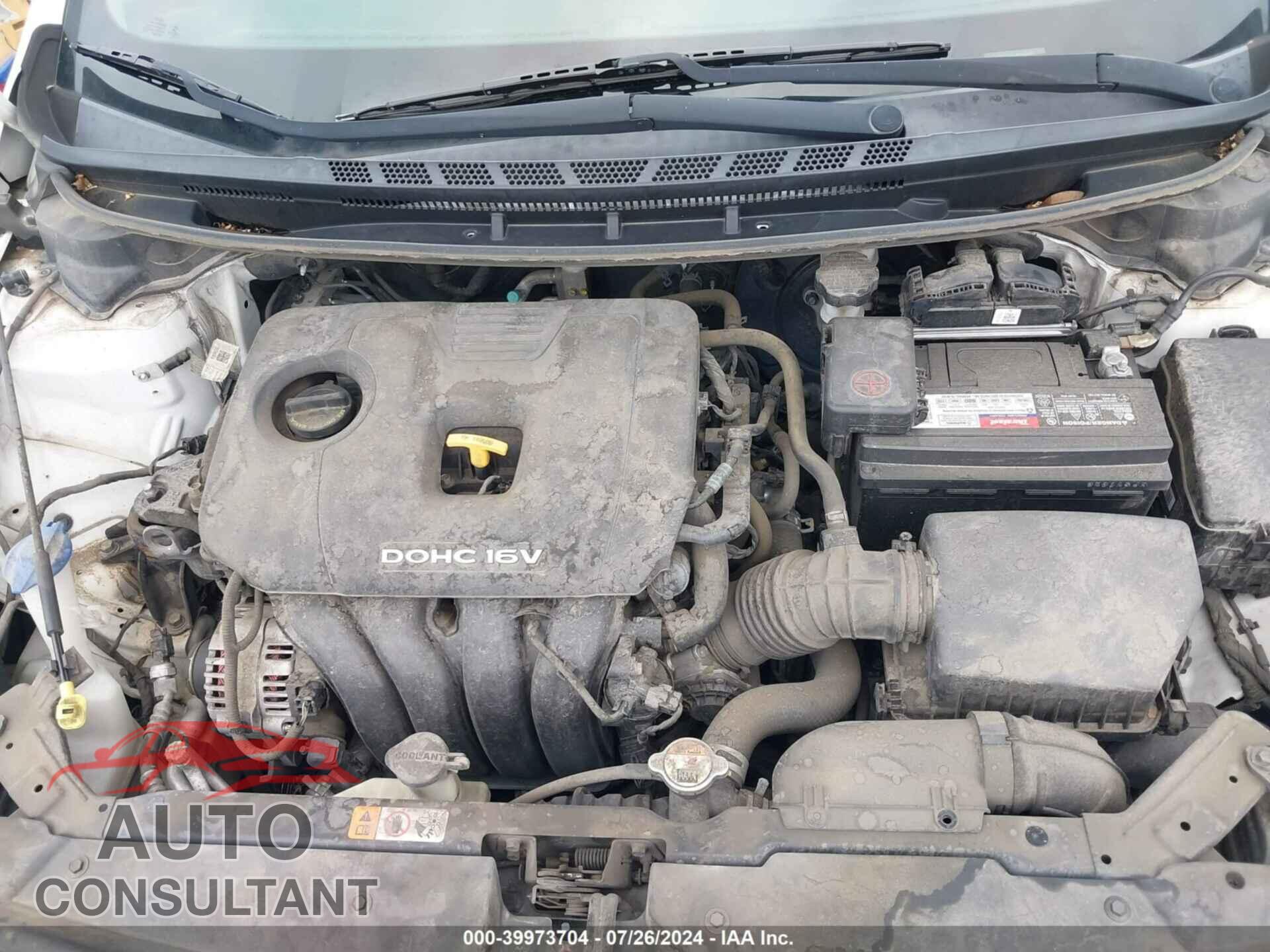KIA FORTE 2017 - 3KPFL4A74HE059365