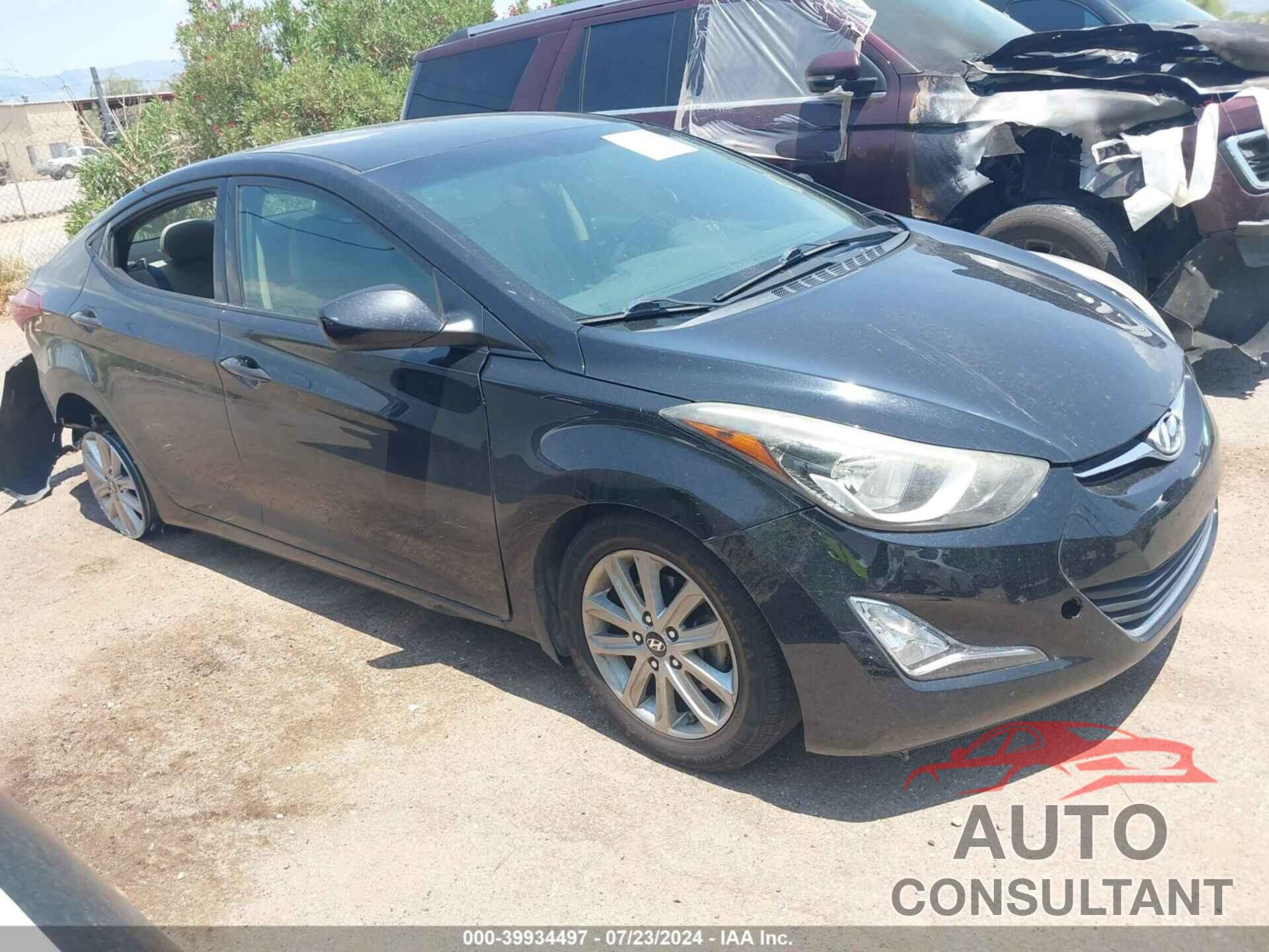HYUNDAI ELANTRA 2016 - 5NPDH4AEXGH790321