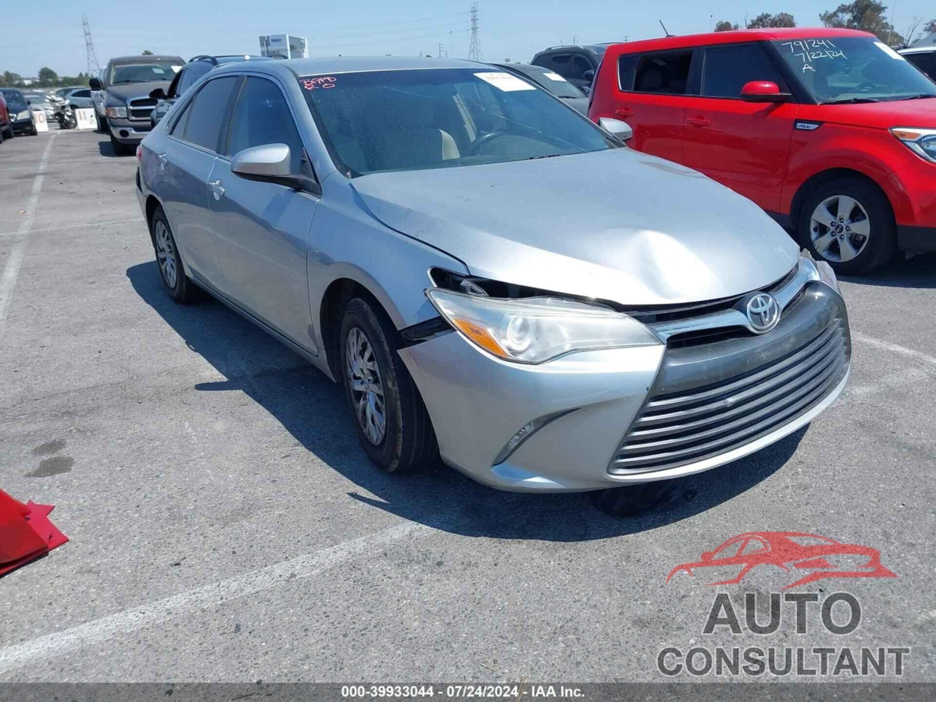 TOYOTA CAMRY 2017 - 4T1BF1FK8HU734682