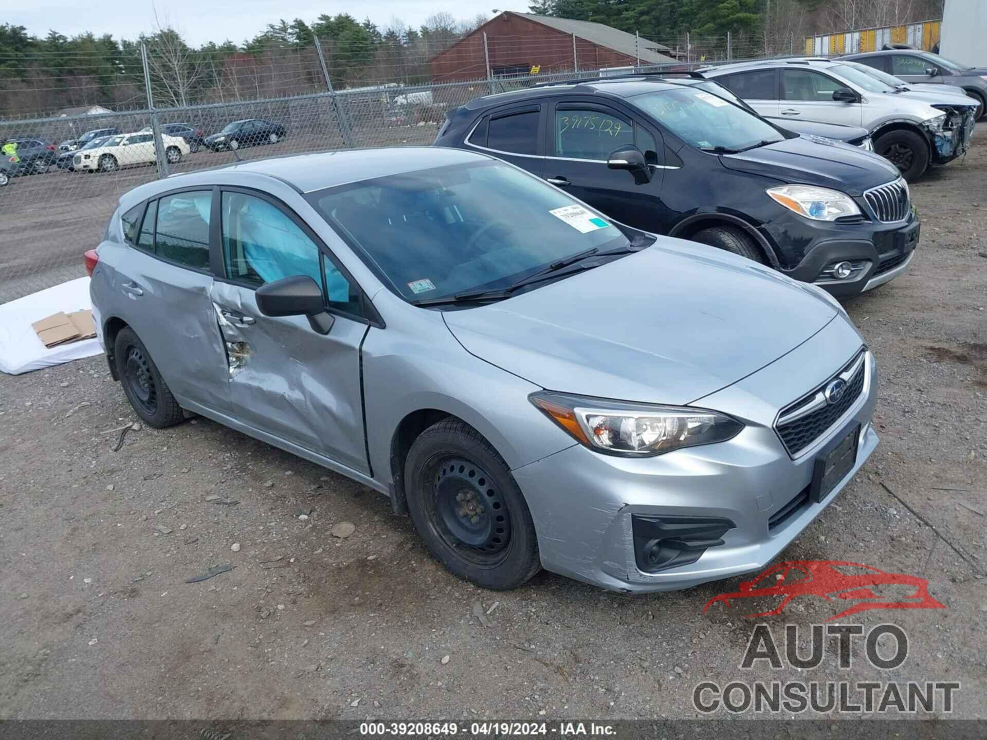 SUBARU IMPREZA 2018 - 4S3GTAA69J3730620