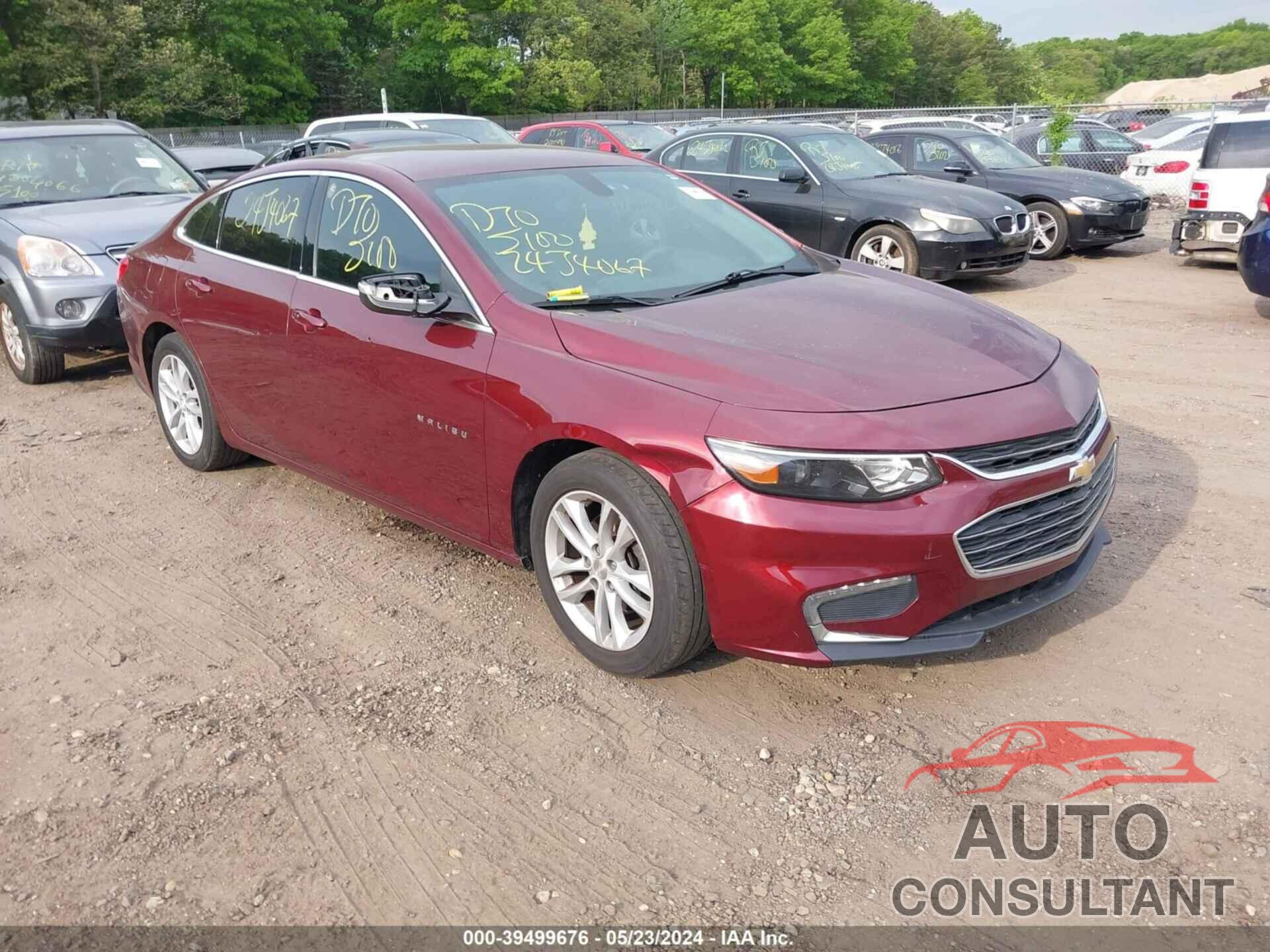 CHEVROLET MALIBU 2016 - 1G1ZE5ST9GF263603