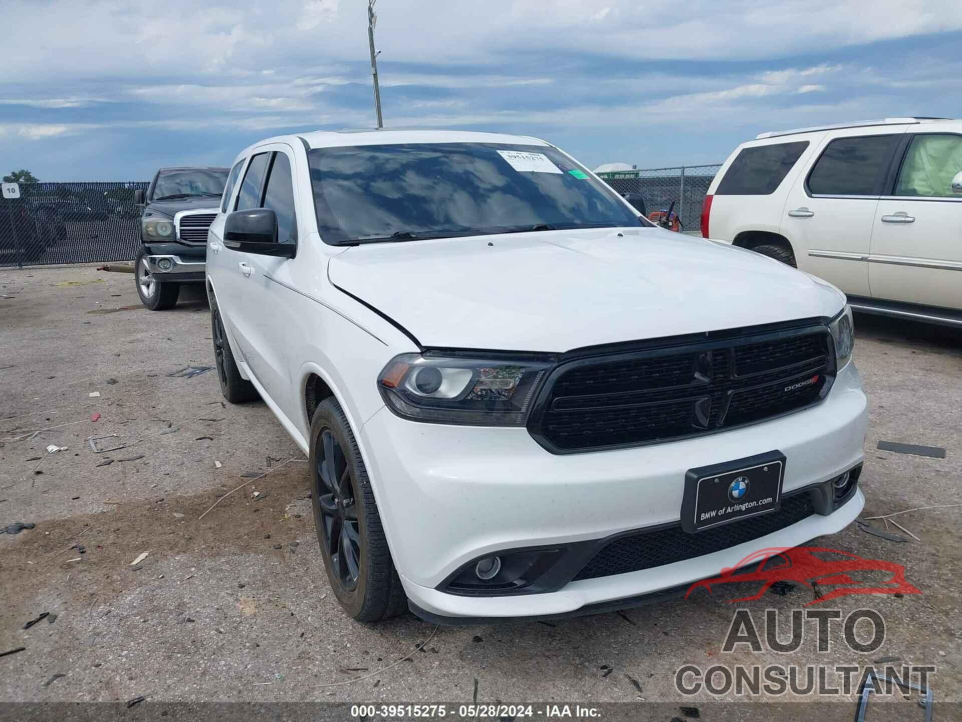 DODGE DURANGO 2017 - 1C4SDHCT1HC660673