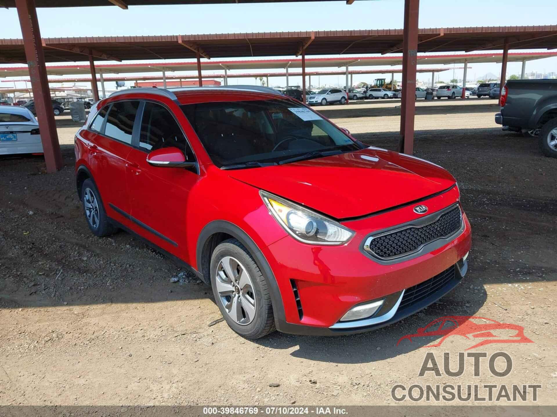 KIA NIRO 2018 - KNDCC3LC1J5161425