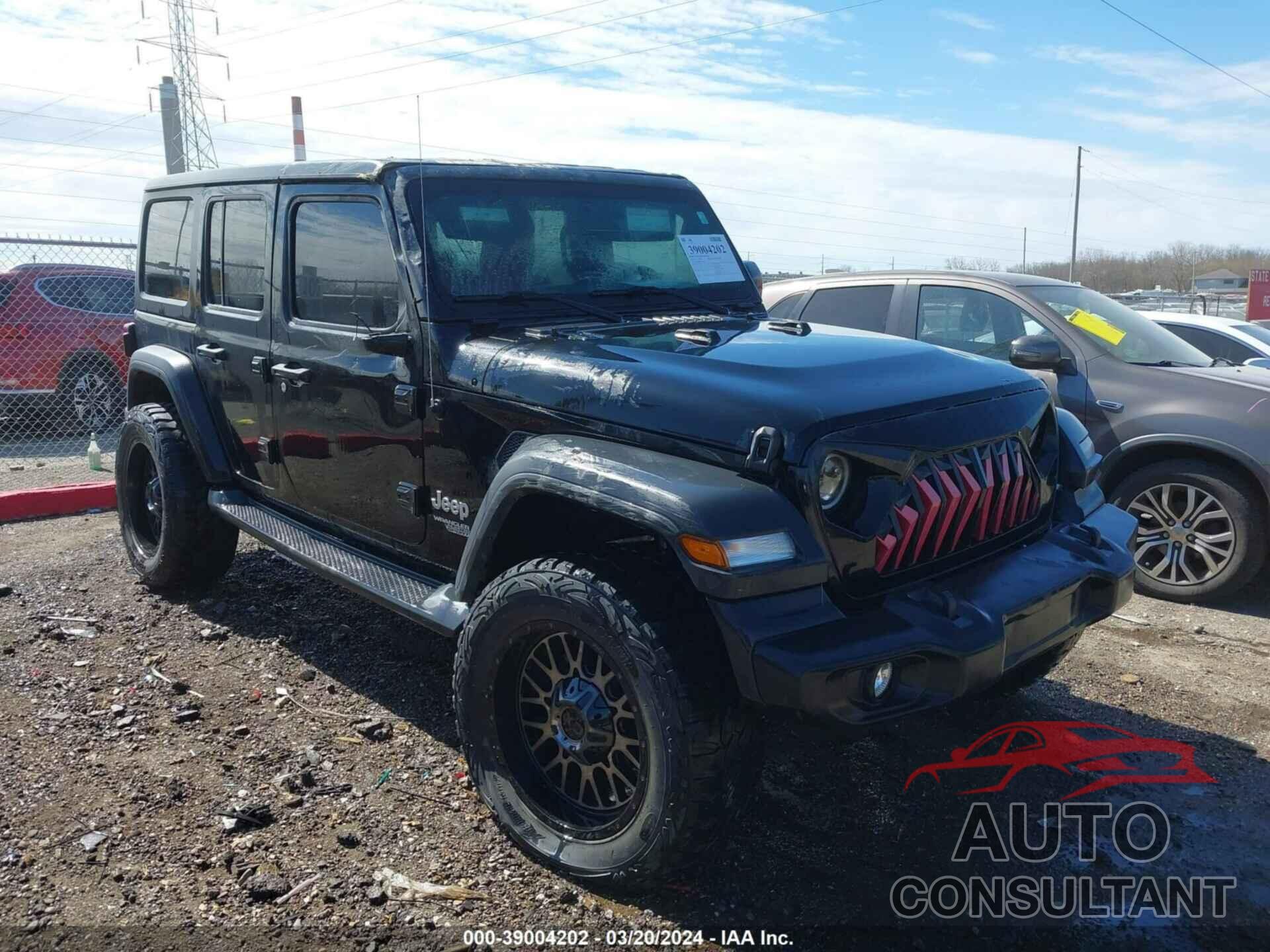 JEEP WRANGLER UNLIMITED 2018 - 1C4HJXDG8JW114682
