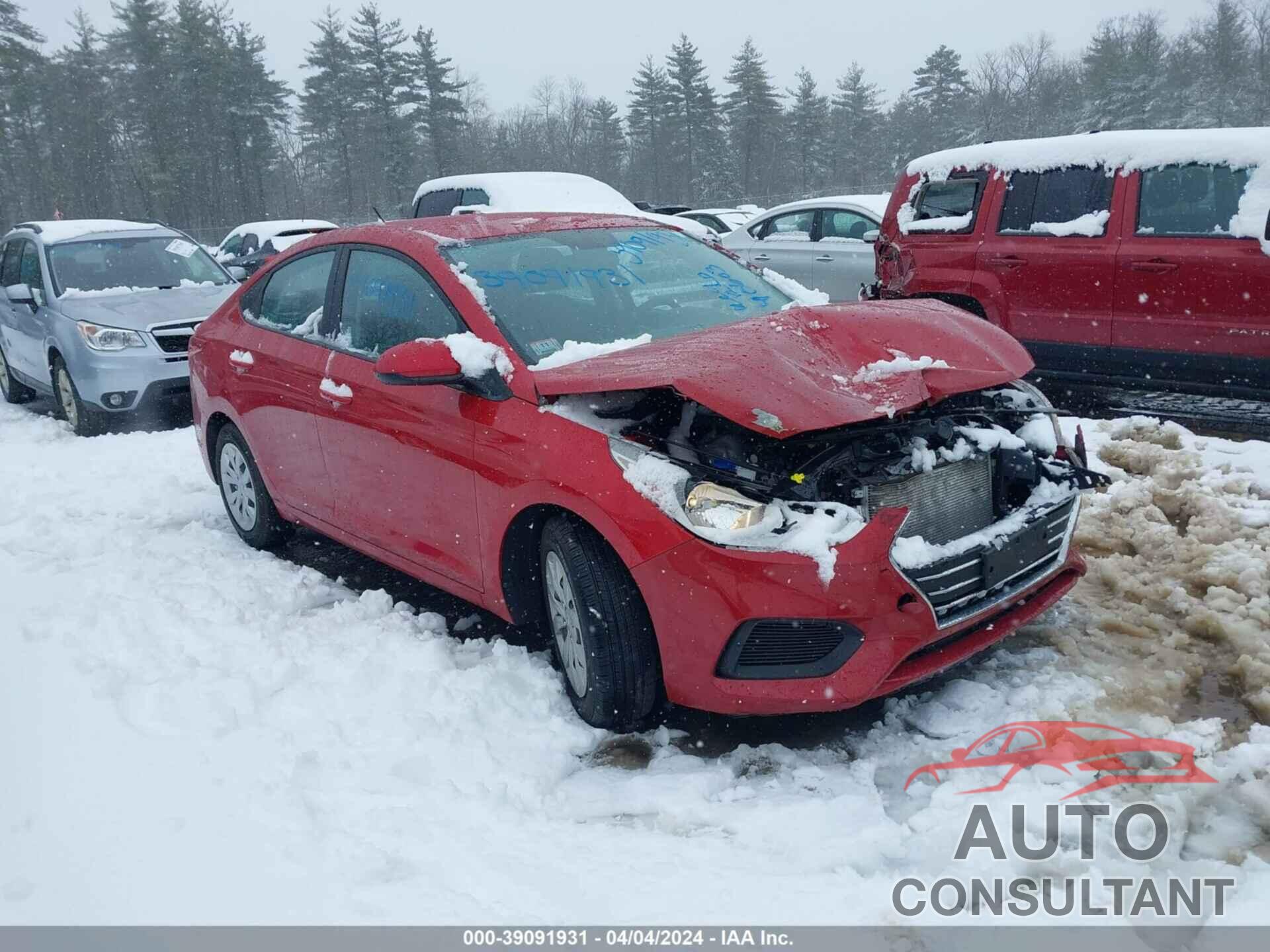 HYUNDAI ACCENT 2019 - 3KPC24A36KE065968