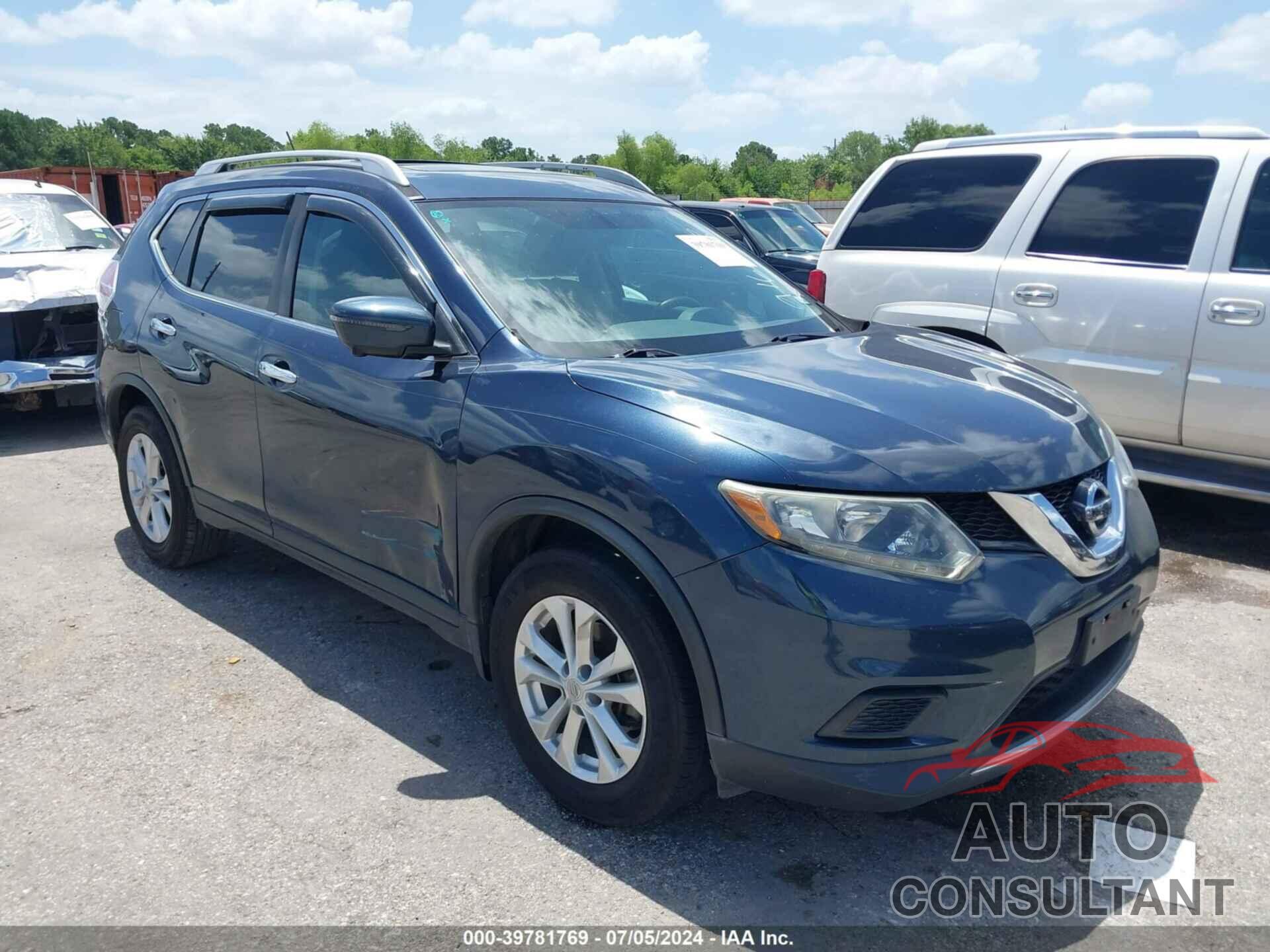 NISSAN ROGUE 2016 - 5N1AT2MT0GC916158