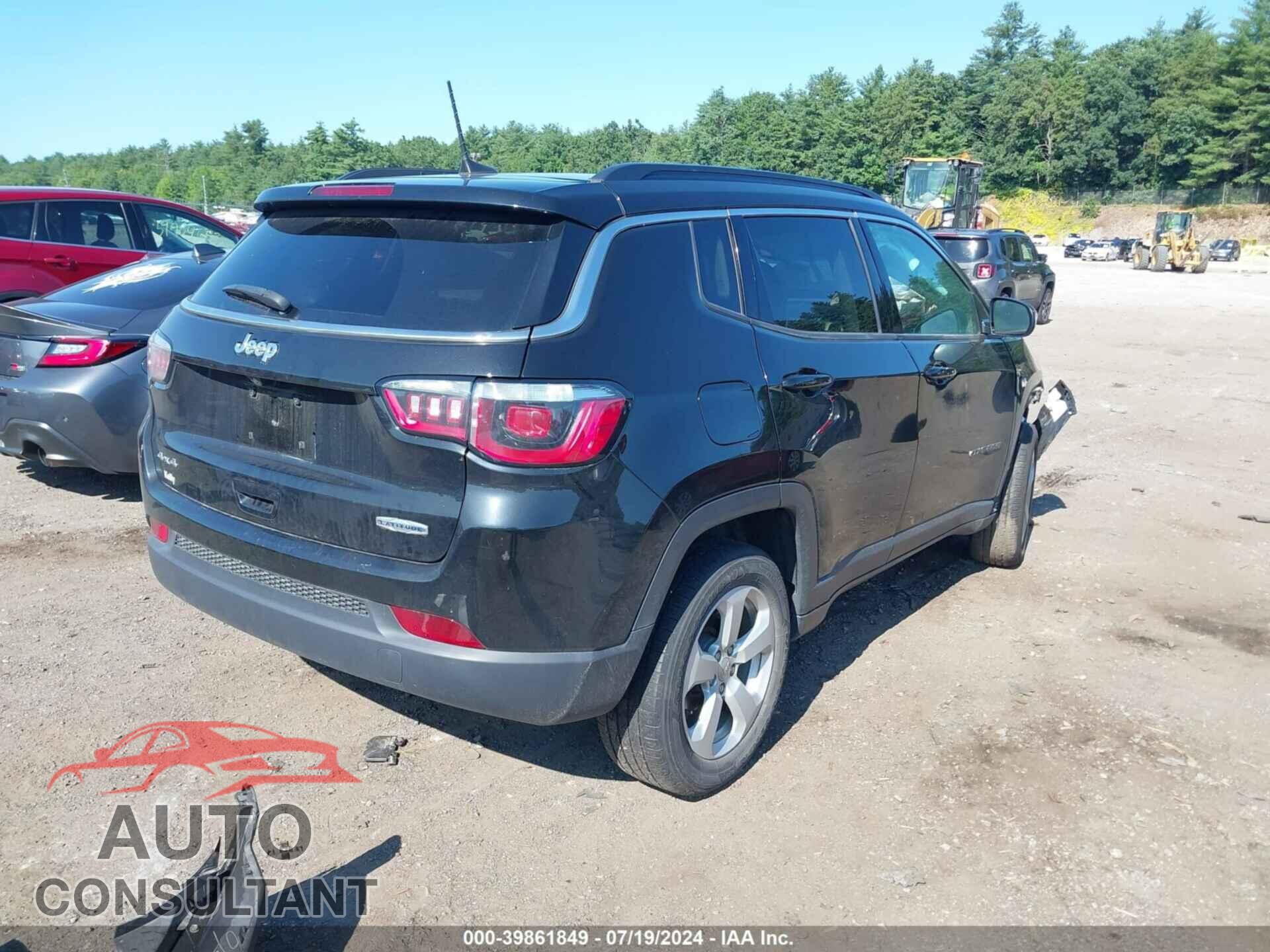 JEEP COMPASS 2019 - 3C4NJDBB0KT647206