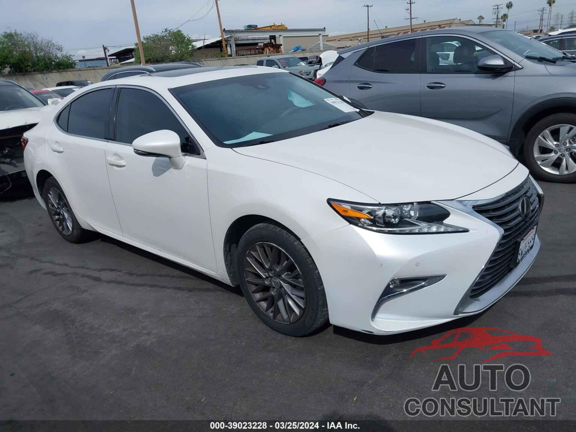 LEXUS ES 2018 - 58ABK1GG0JU083648