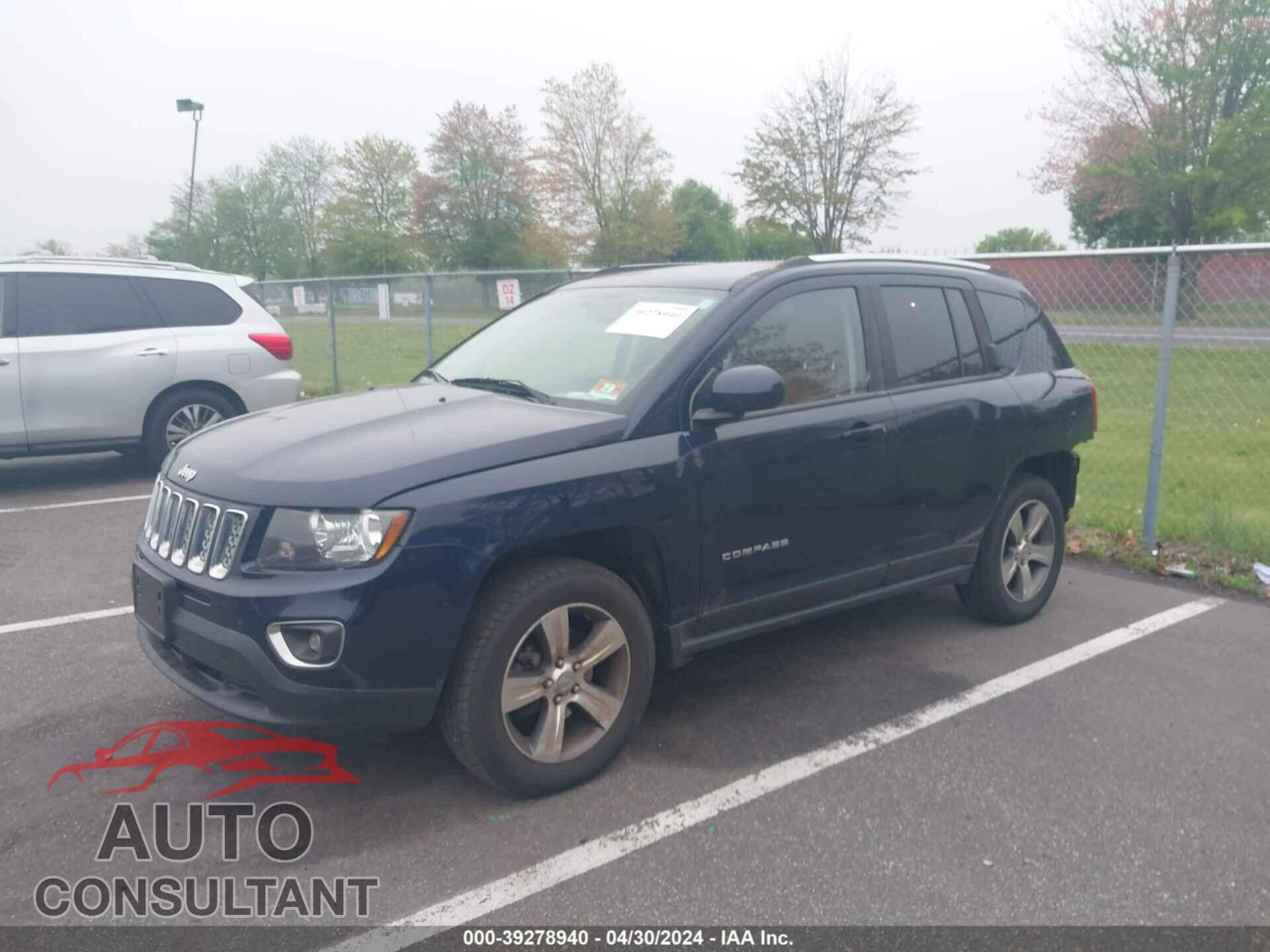 JEEP COMPASS 2017 - 1C4NJDEB5HD129747