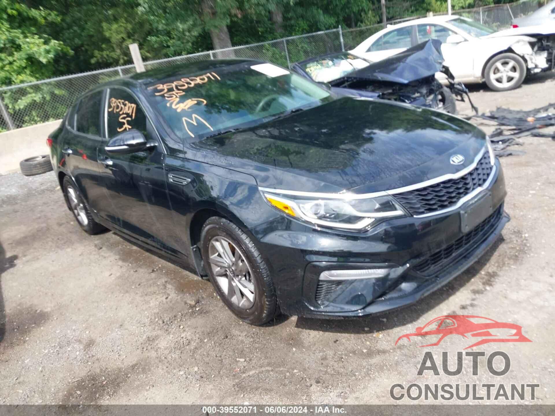 KIA OPTIMA 2019 - 5XXGT4L31KG336311