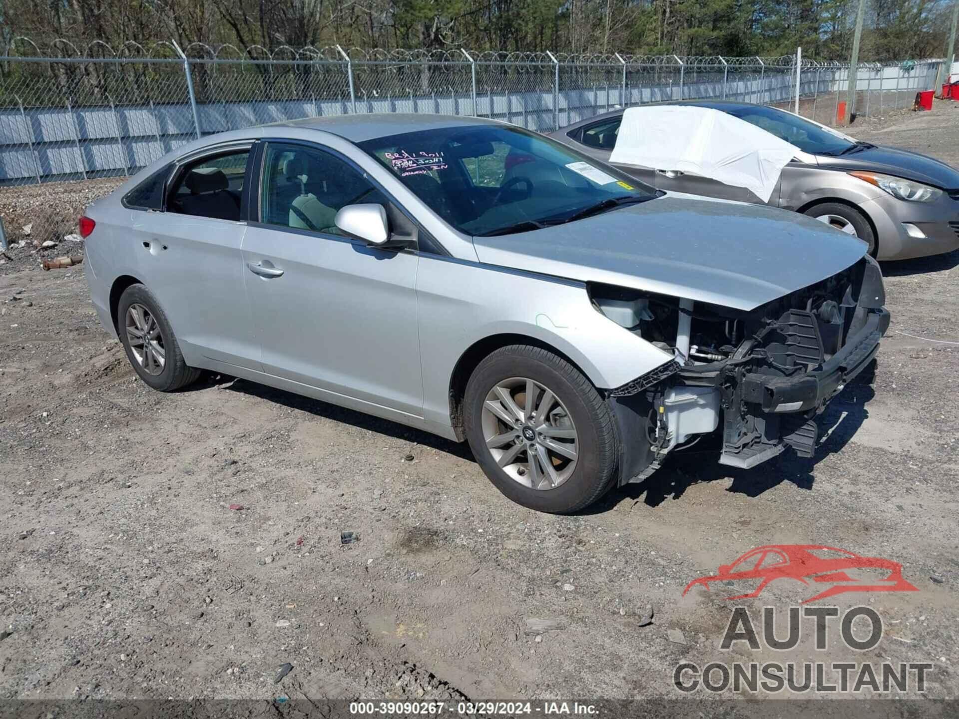 HYUNDAI SONATA 2017 - 5NPE24AFXHH534261