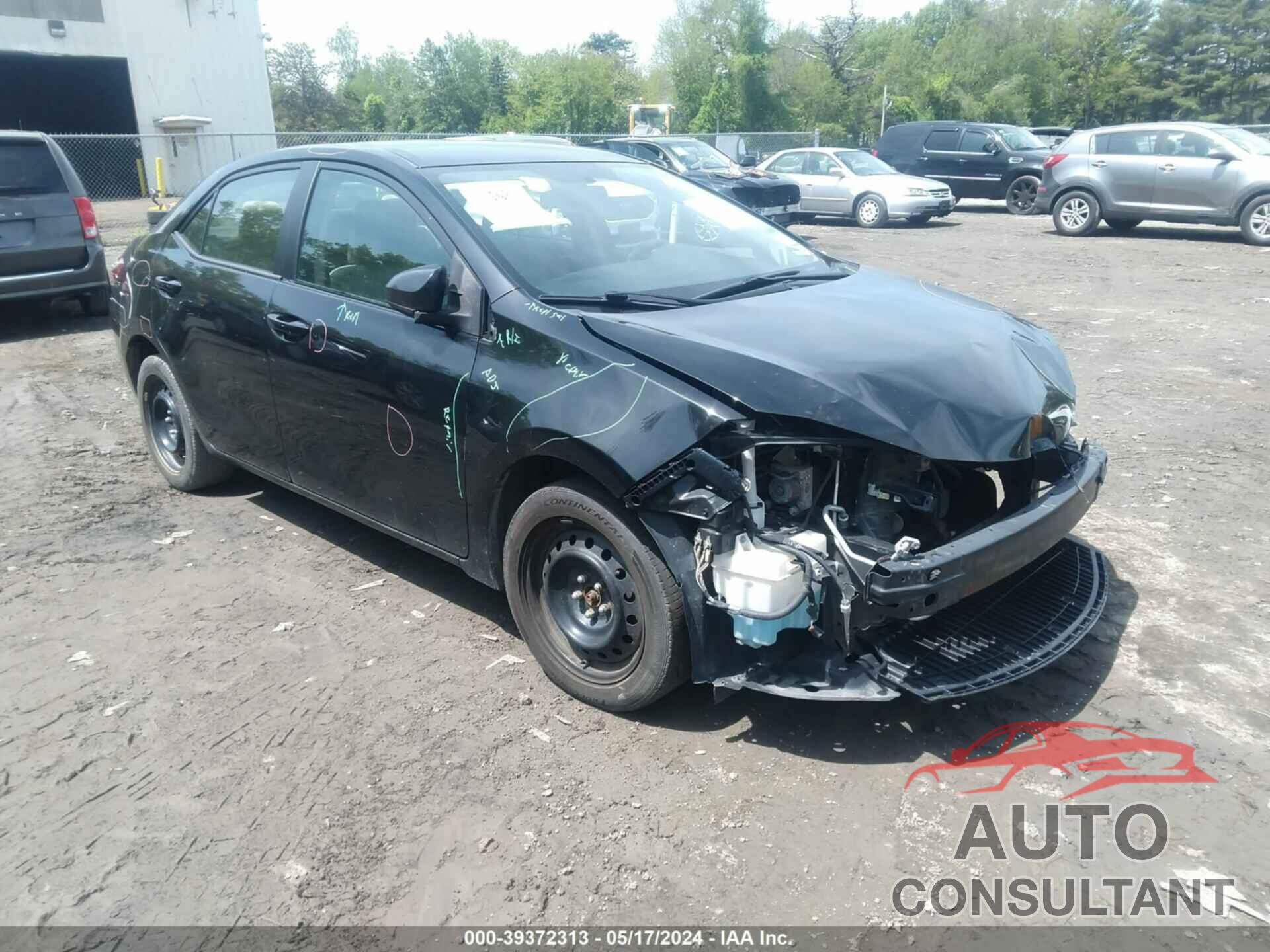 TOYOTA COROLLA 2016 - 2T1BURHEXGC604222