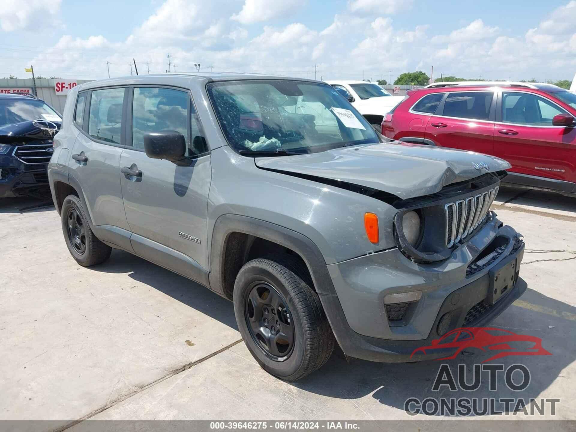 JEEP RENEGADE 2020 - ZACNJBAB7LPK92210