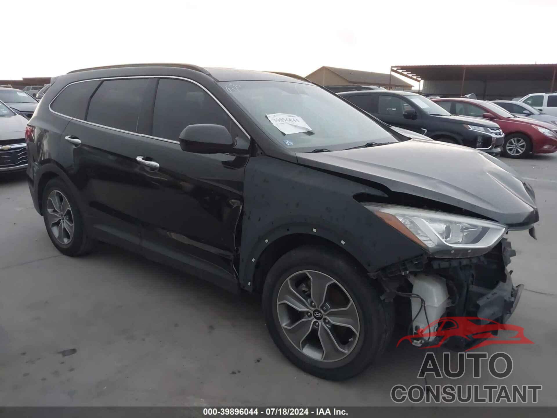 HYUNDAI SANTA FE 2016 - KM8SM4HF1GU158911