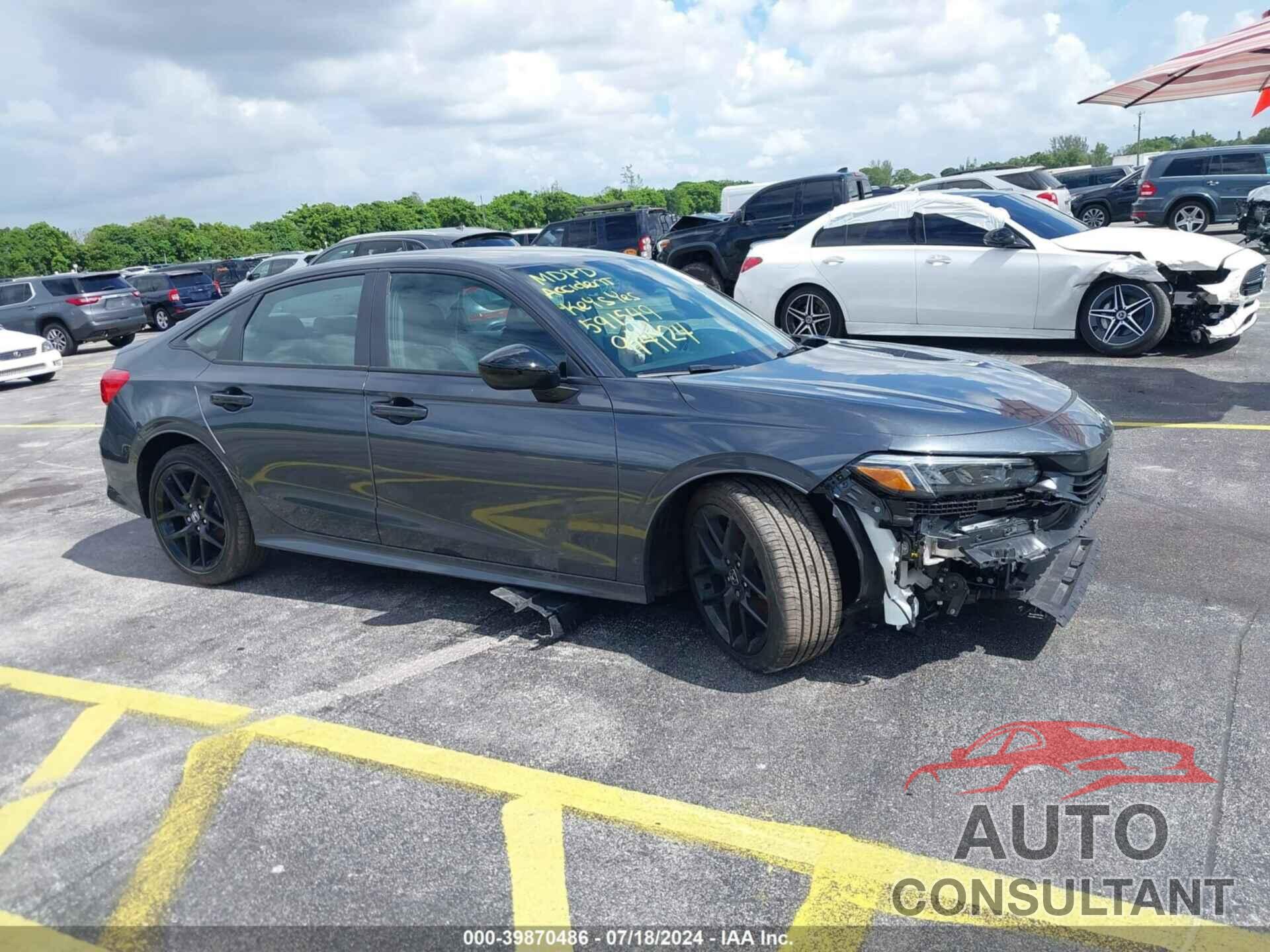 HONDA CIVIC 2024 - 2HGFE2F54RH591549