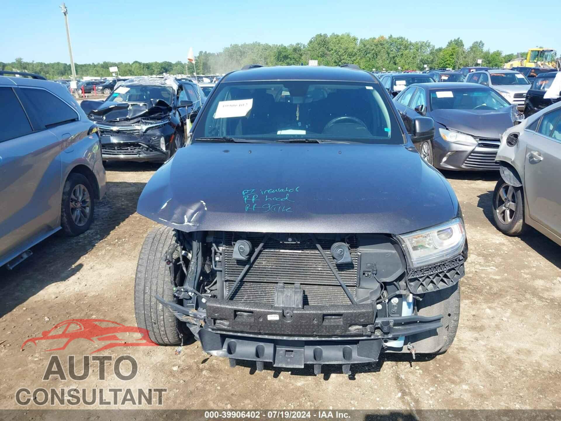 DODGE DURANGO 2018 - 1C4RDJAG6JC312529
