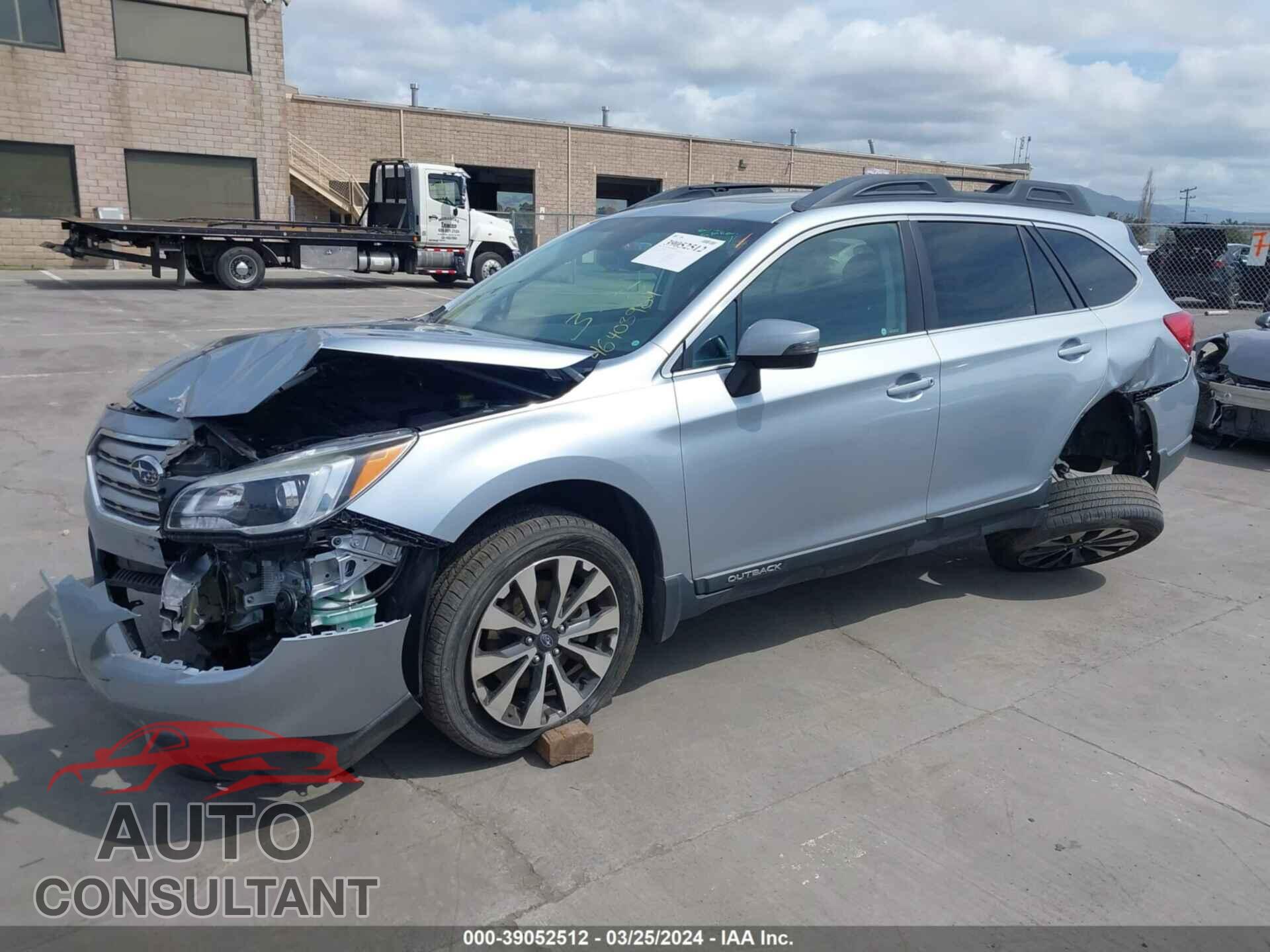 SUBARU OUTBACK 2017 - 4S4BSENC8H3324399