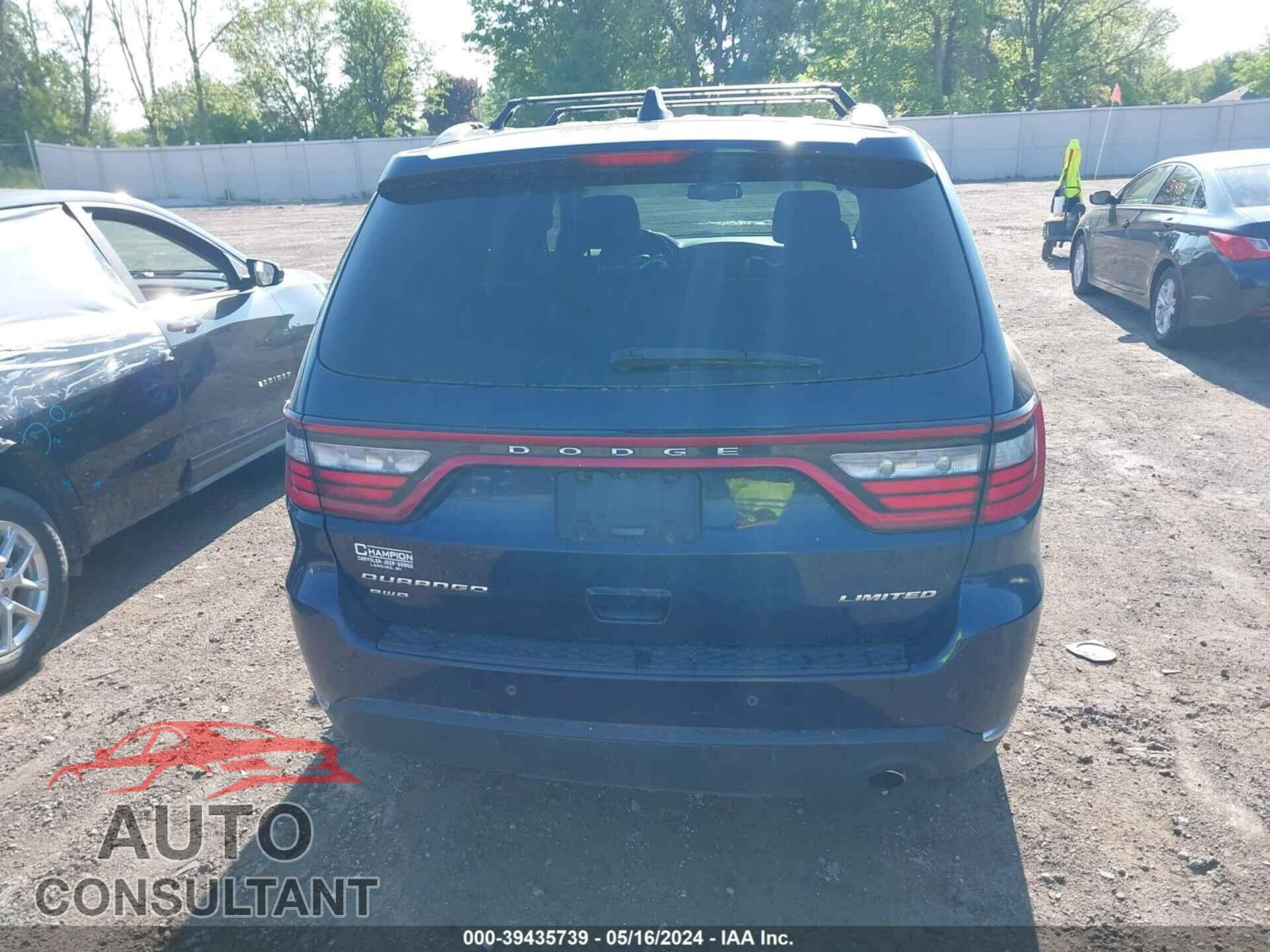 DODGE DURANGO 2016 - 1C4RDJDGXGC424755