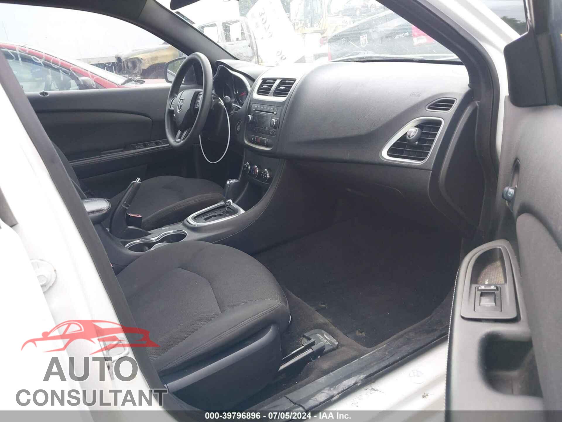 DODGE AVENGER 2012 - 1C3CDZAG4CN309256
