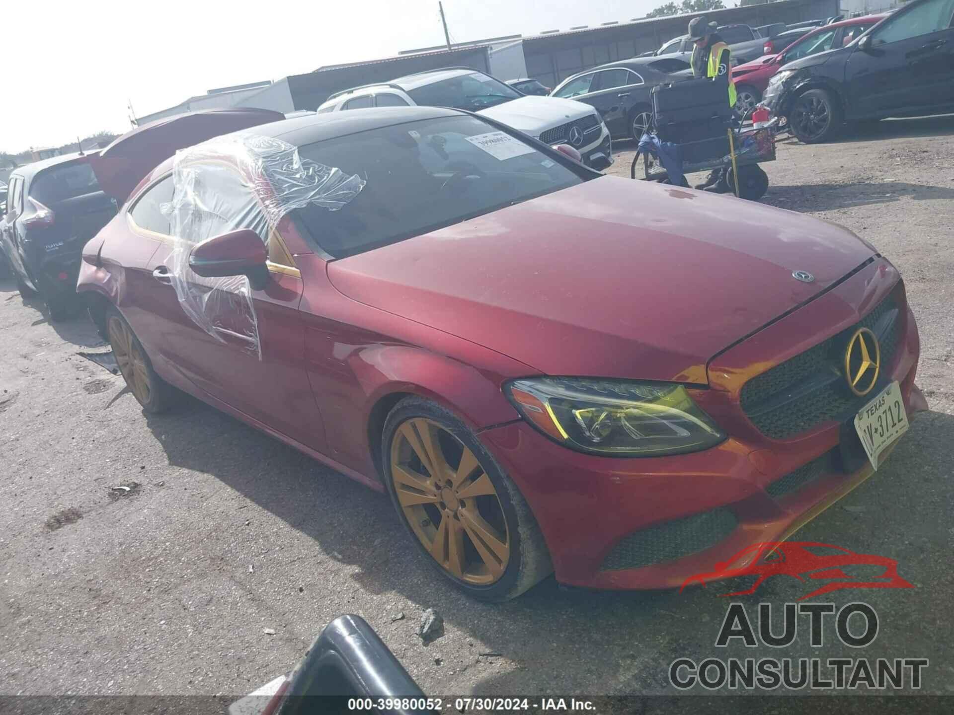 MERCEDES-BENZ C 300 2017 - WDDWJ4JB8HF586654