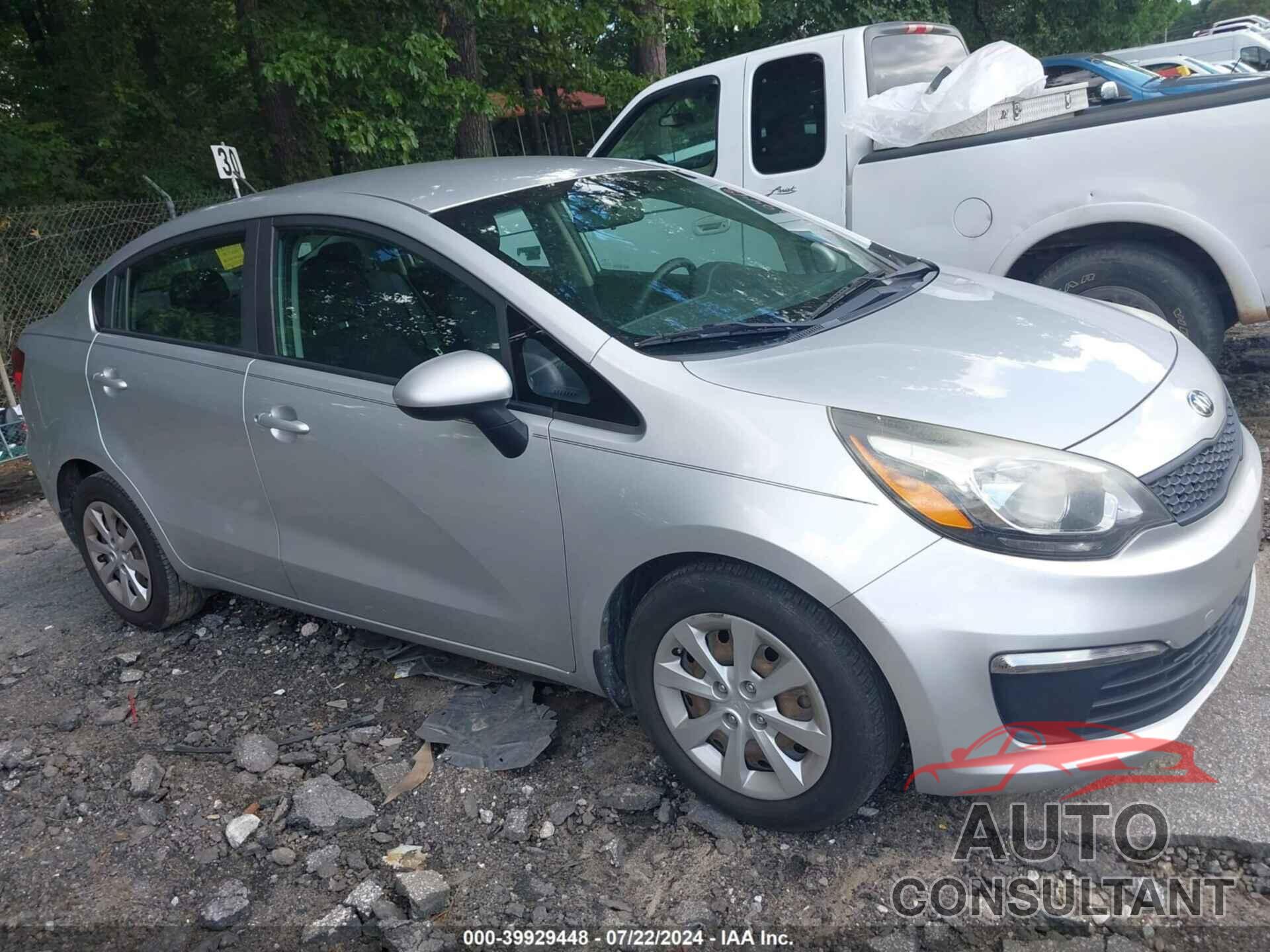 KIA RIO 2017 - KNADM4A32H6012307