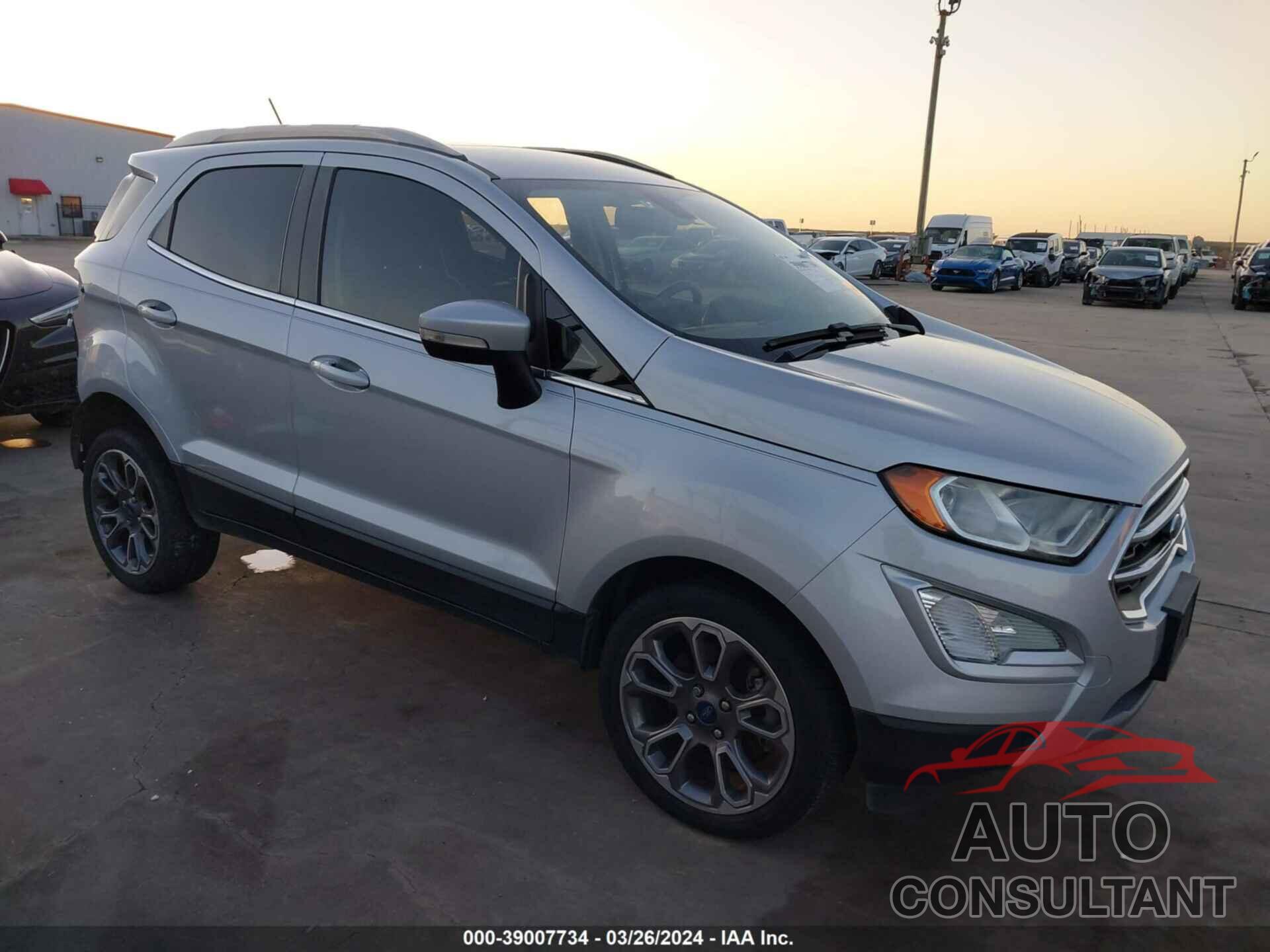 FORD ECOSPORT 2019 - MAJ3S2KE4KC260940