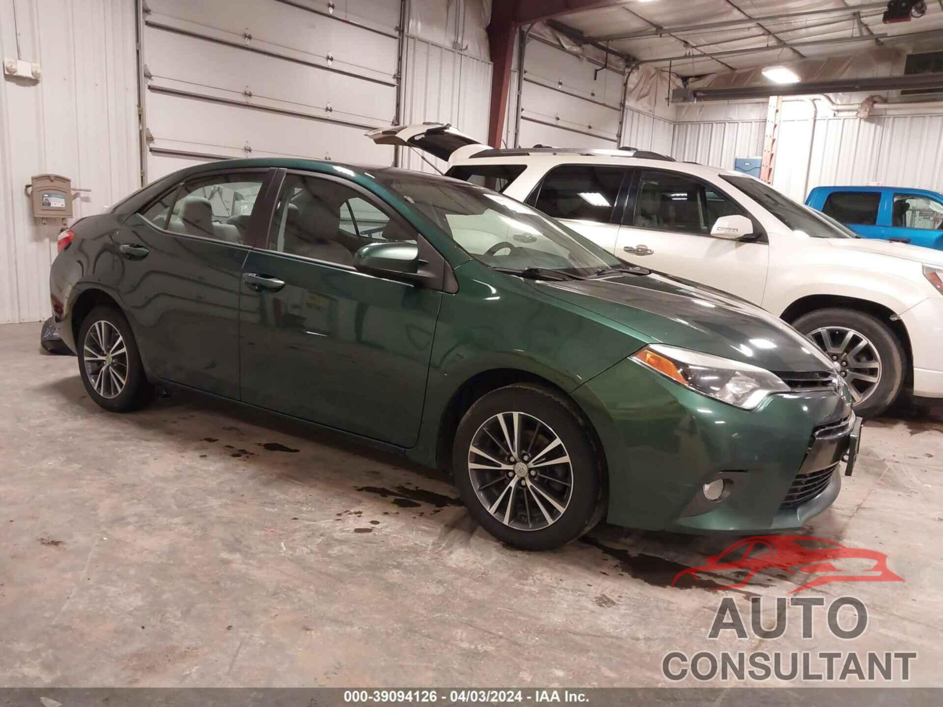 TOYOTA COROLLA 2016 - 5YFBURHE0GP377865