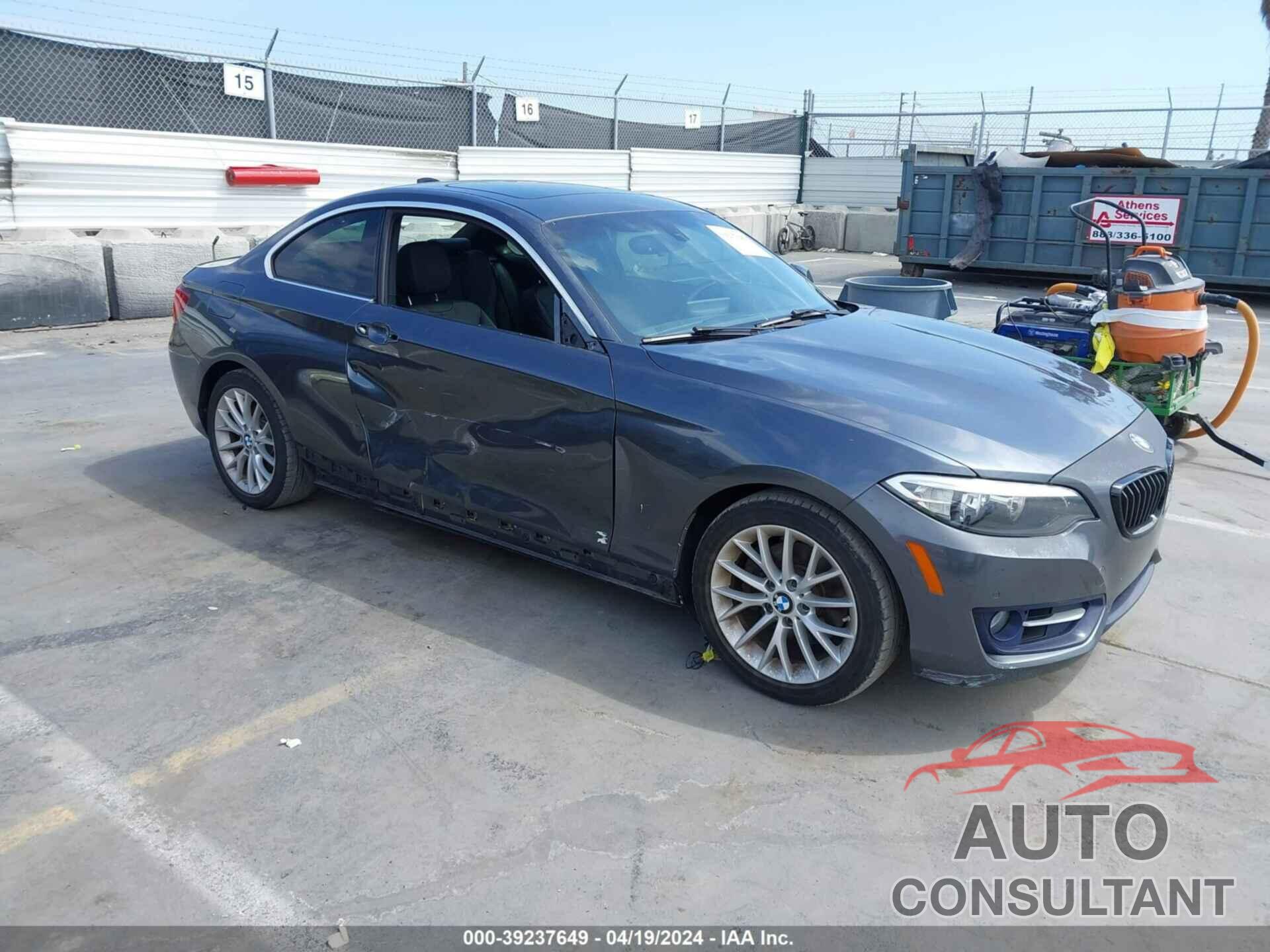 BMW 228I 2016 - WBA1F9C52GV545786