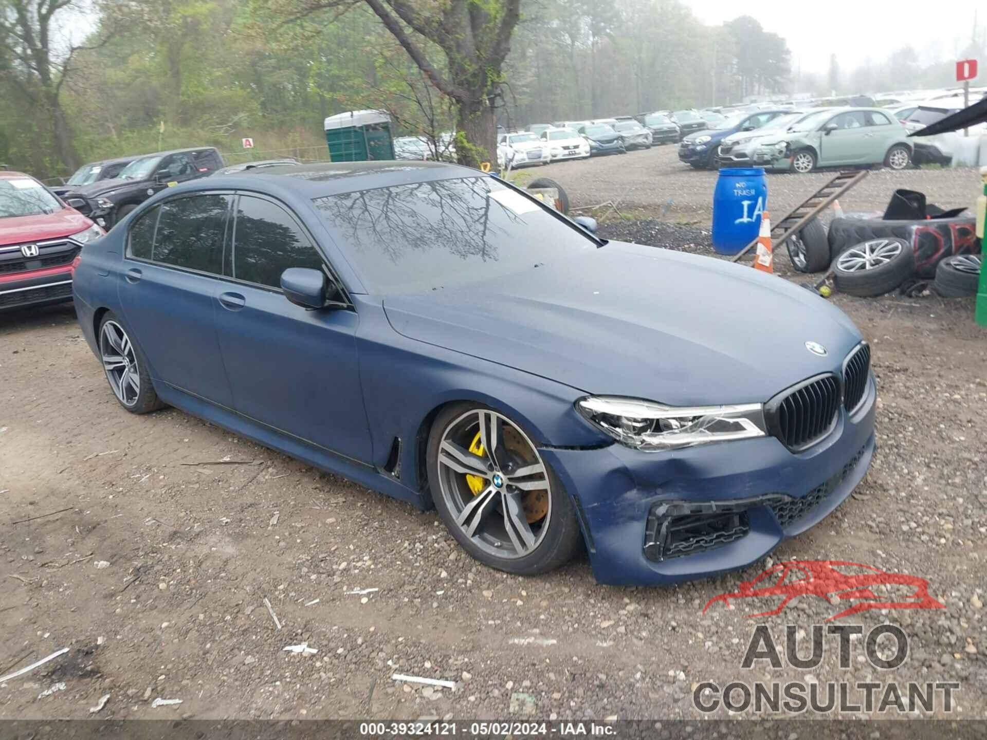 BMW 750I 2016 - WBA7F2C55GG419668