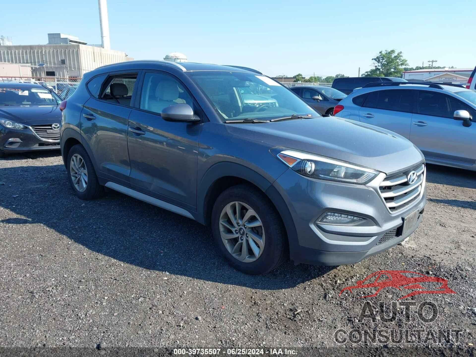 HYUNDAI TUCSON 2017 - KM8J3CA45HU482172