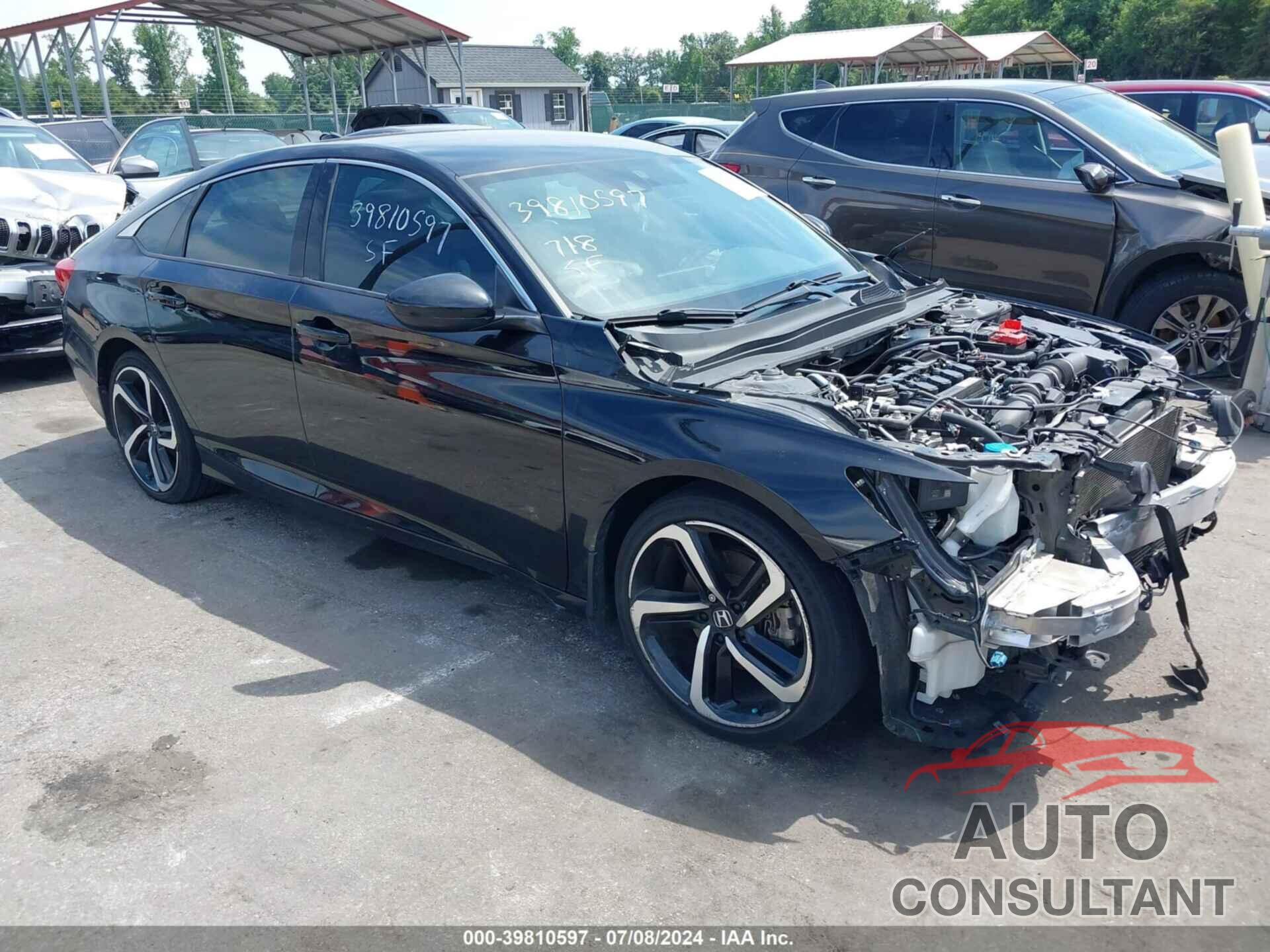 HONDA ACCORD 2018 - 1HGCV1F38JA243218