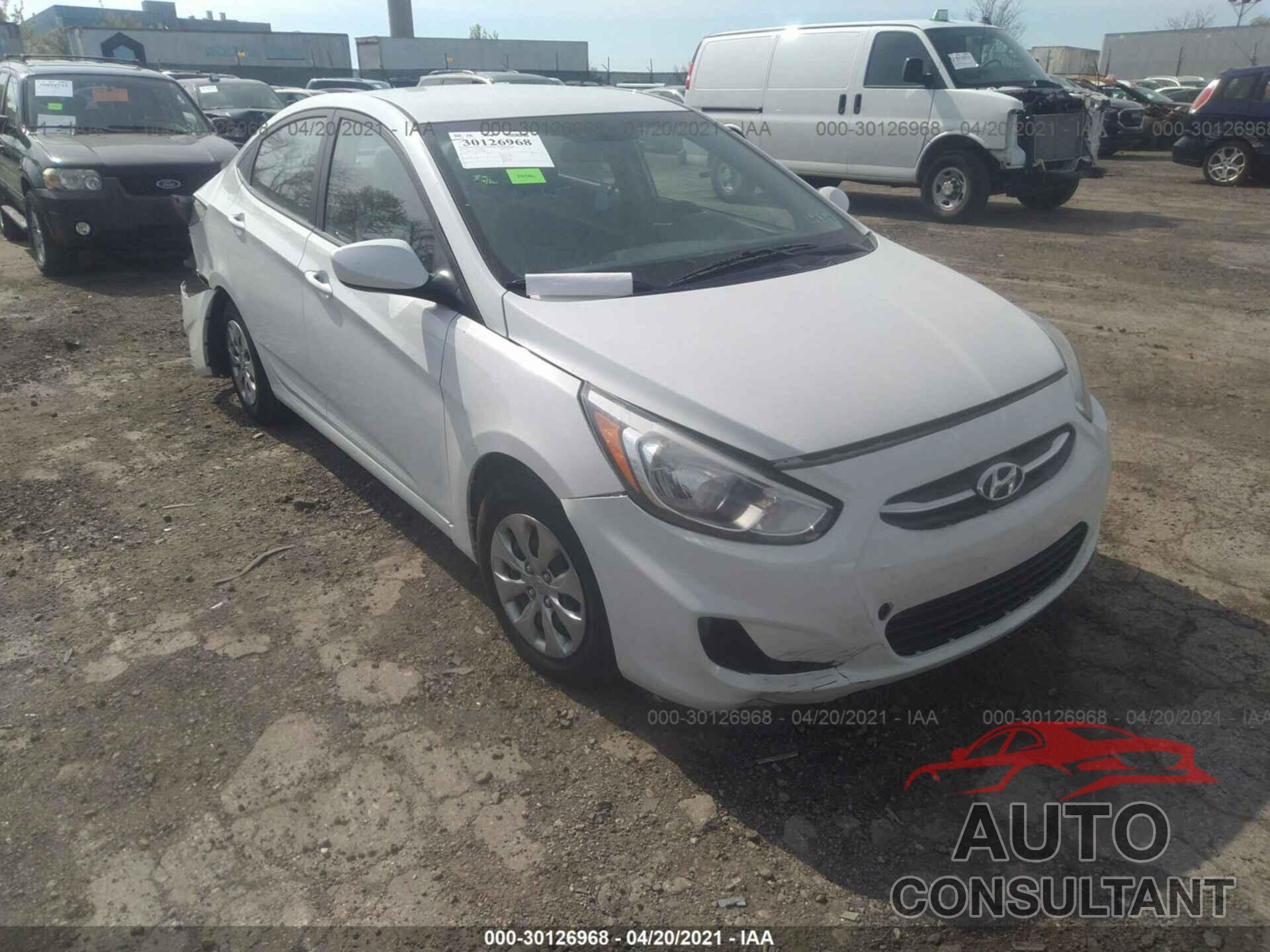 HYUNDAI ACCENT 2017 - KMHCT4AE1HU373893