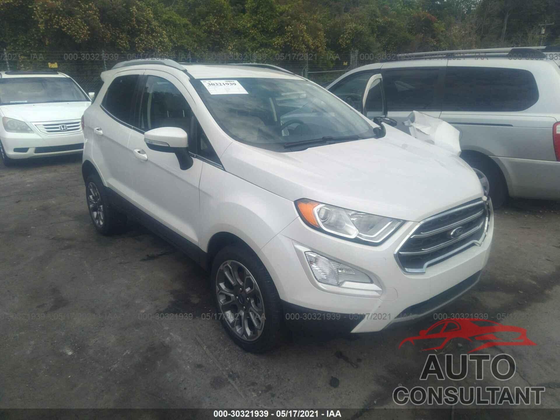 FORD ECOSPORT 2020 - MAJ6S3KL0LC340562