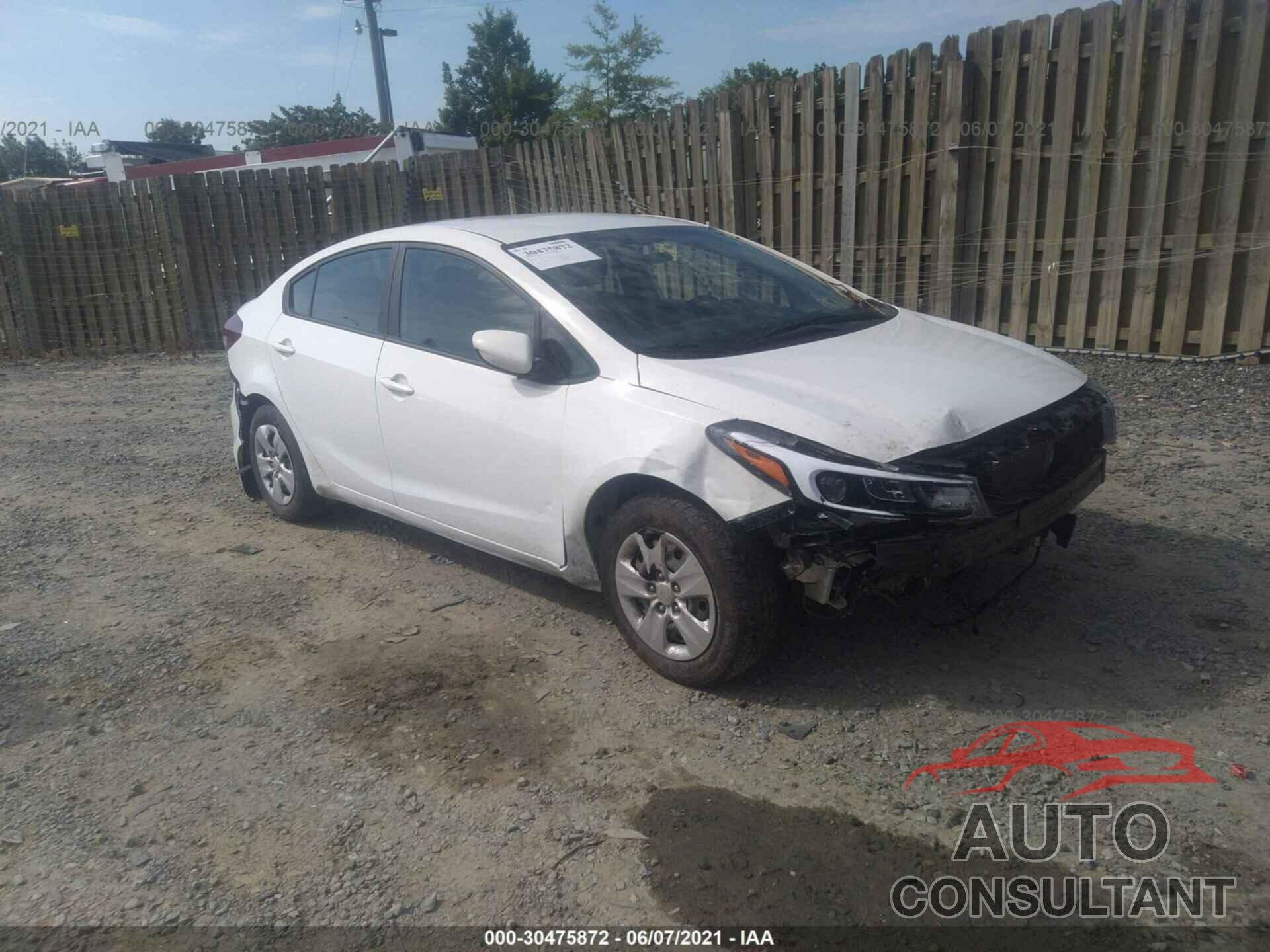 KIA FORTE 2017 - 3KPFK4A70HE081317