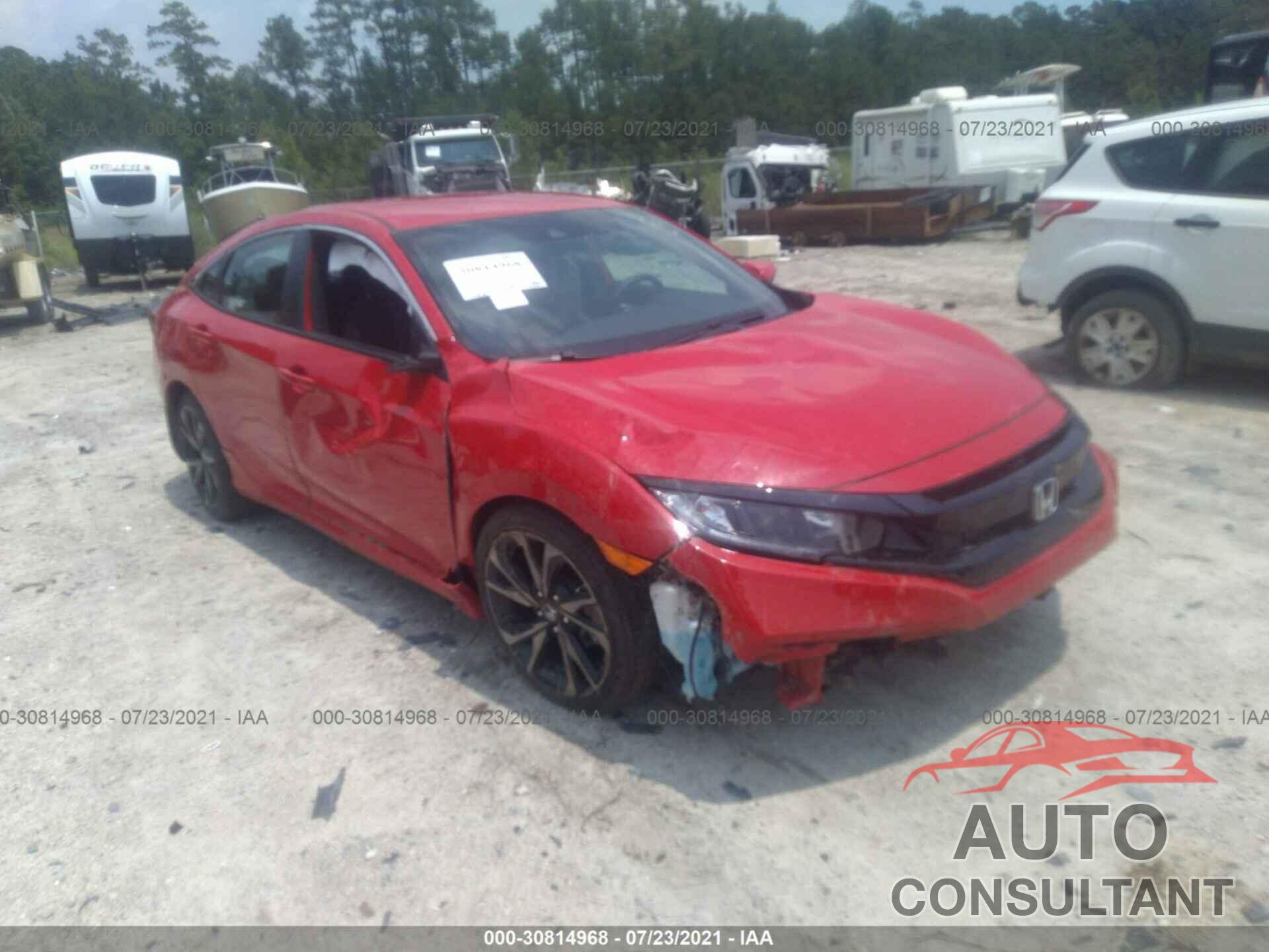 HONDA CIVIC SEDAN 2021 - 2HGFC2F80MH535777