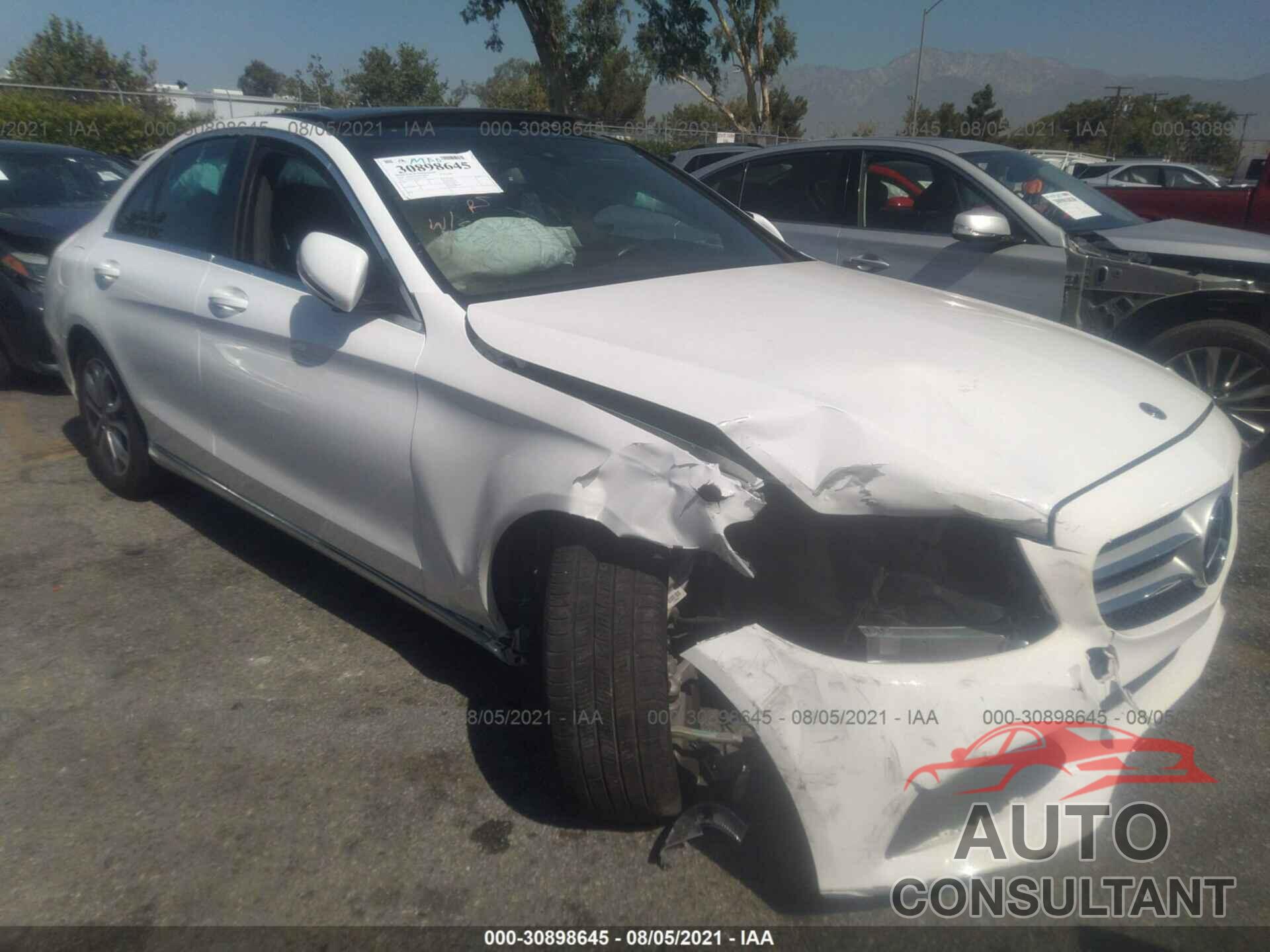 MERCEDES-BENZ C-CLASS 2018 - WDDWF4JB4JR413798
